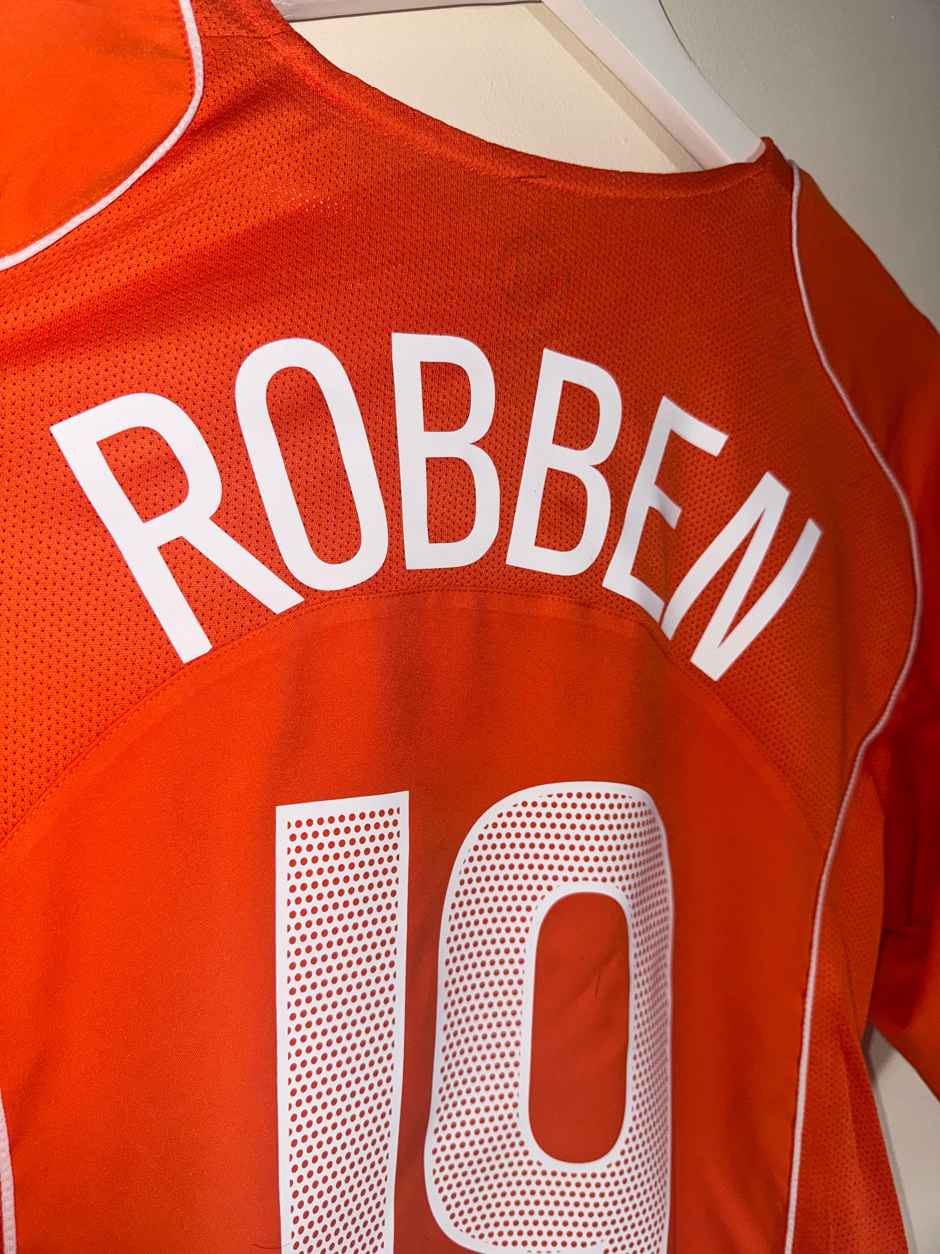 Netherlands 2004 Home Shirt *ROBBEN* M (9/10)
