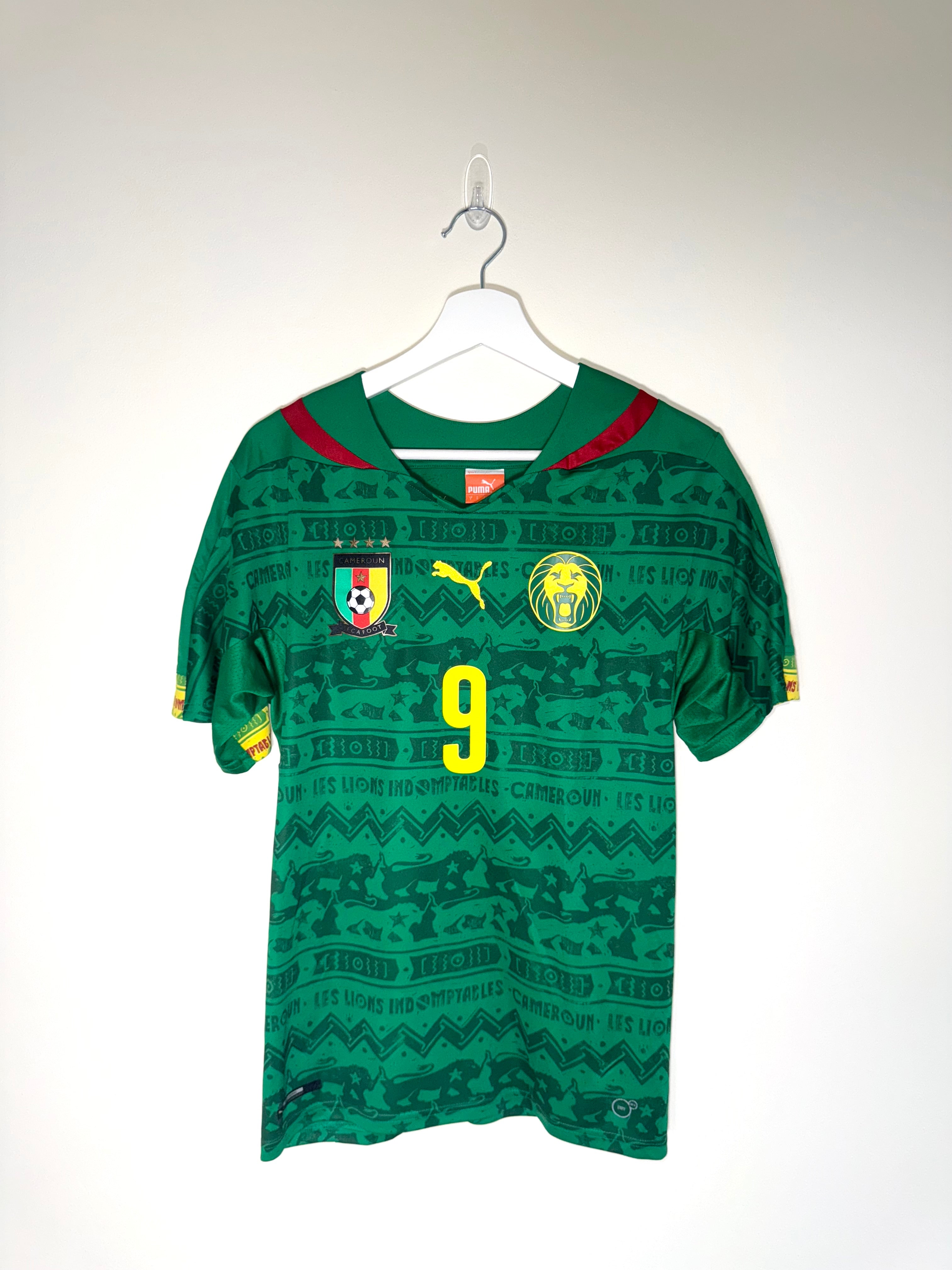 Cameroon 2014/16 Home Football Shirt *ETO’O* S