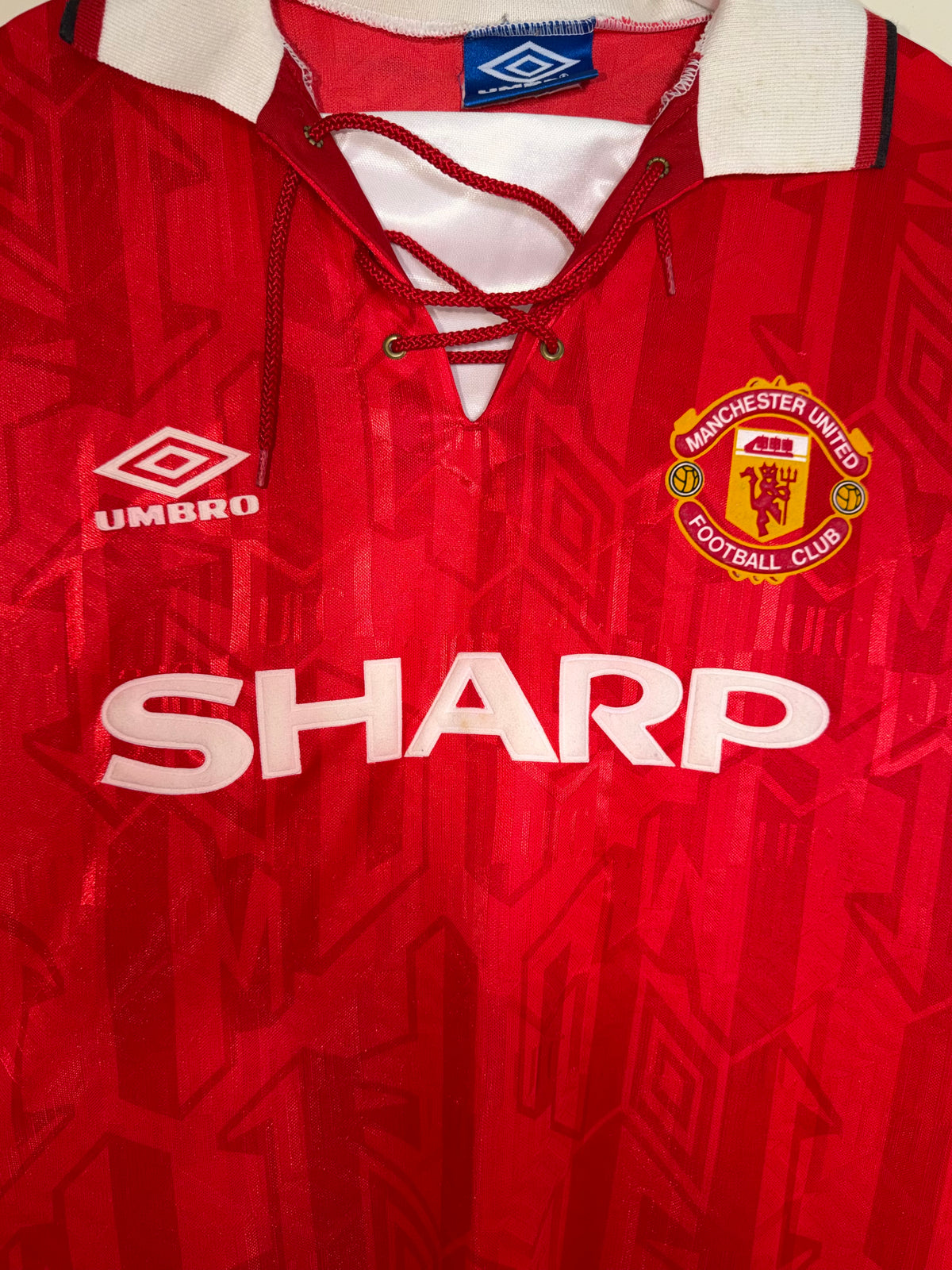 Manchester United 1992/94 Home Shirt XL (8.5/10)