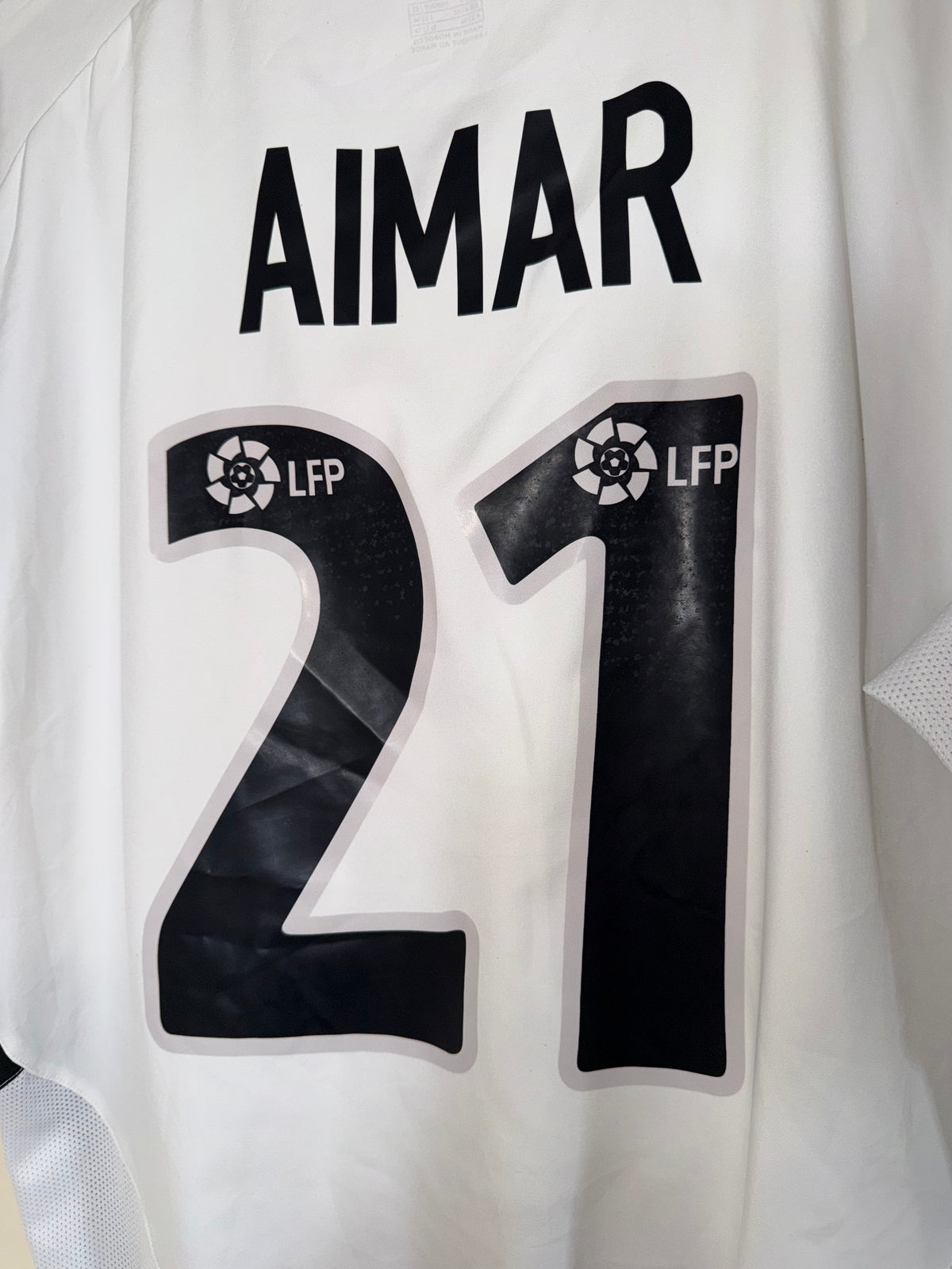 Valencia 2003/04 Home Shirt *AIMAR* L (8/10)