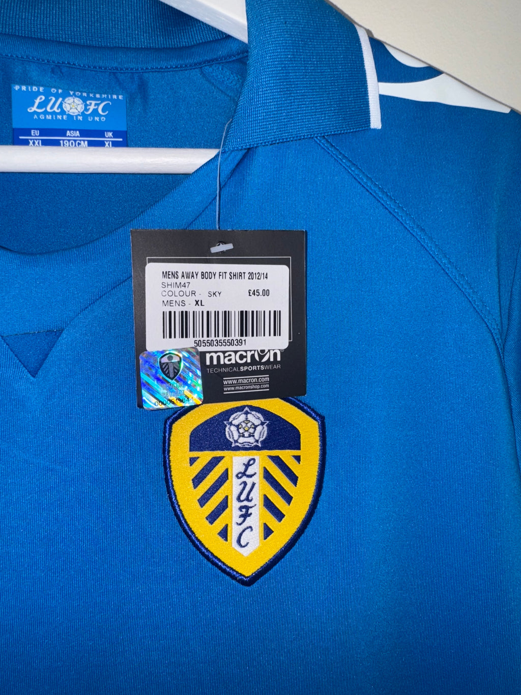 Leeds United 2012/13 Away Shirt BNWT XL