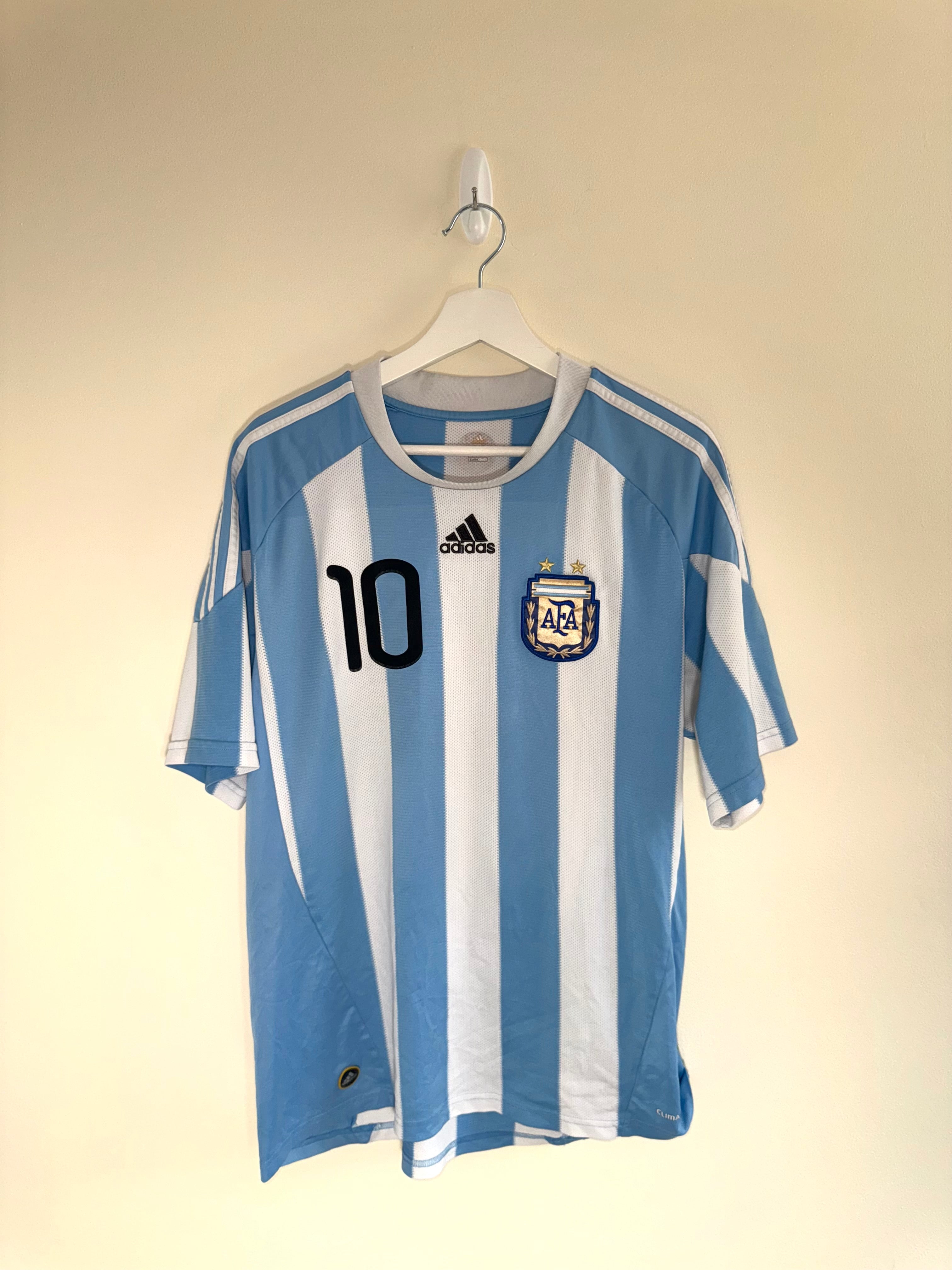 Argentina 2010/11 Home Shirt *MESSI* L (8/10)