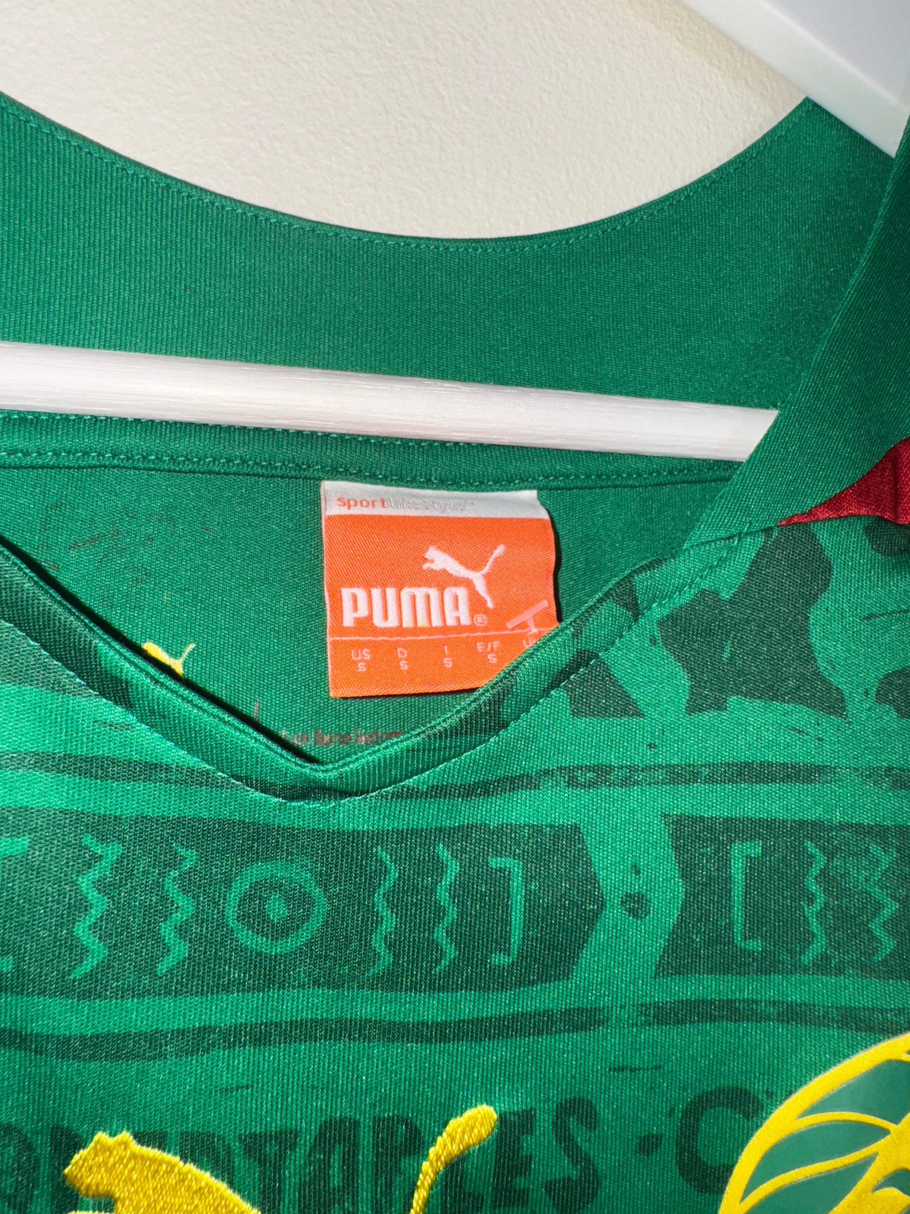 Cameroon 2014/16 Home Football Shirt *ETO’O* S