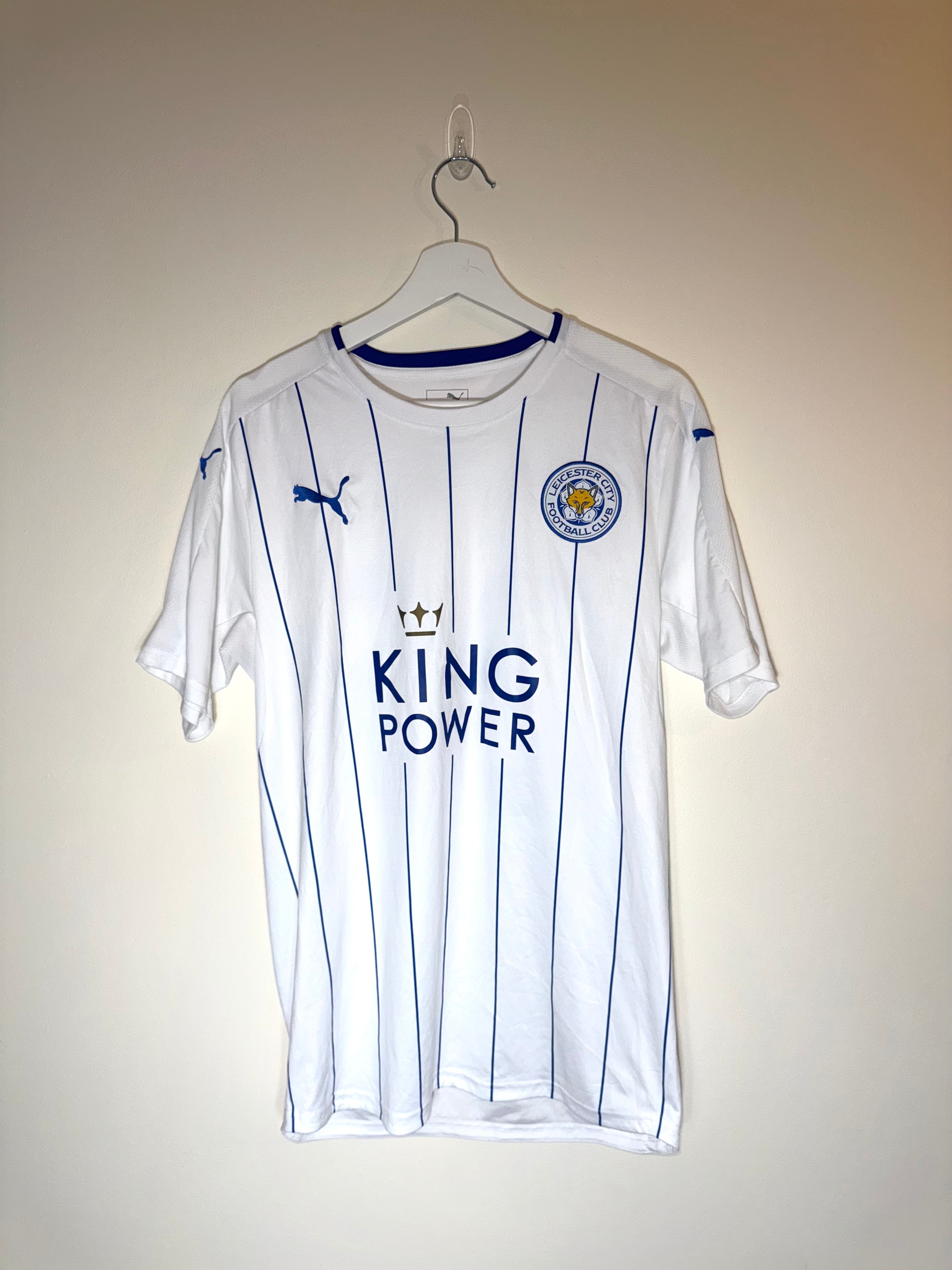 Leicester City 2016/17 Third Football Shirt *MAHREZ* M (9.5/10)