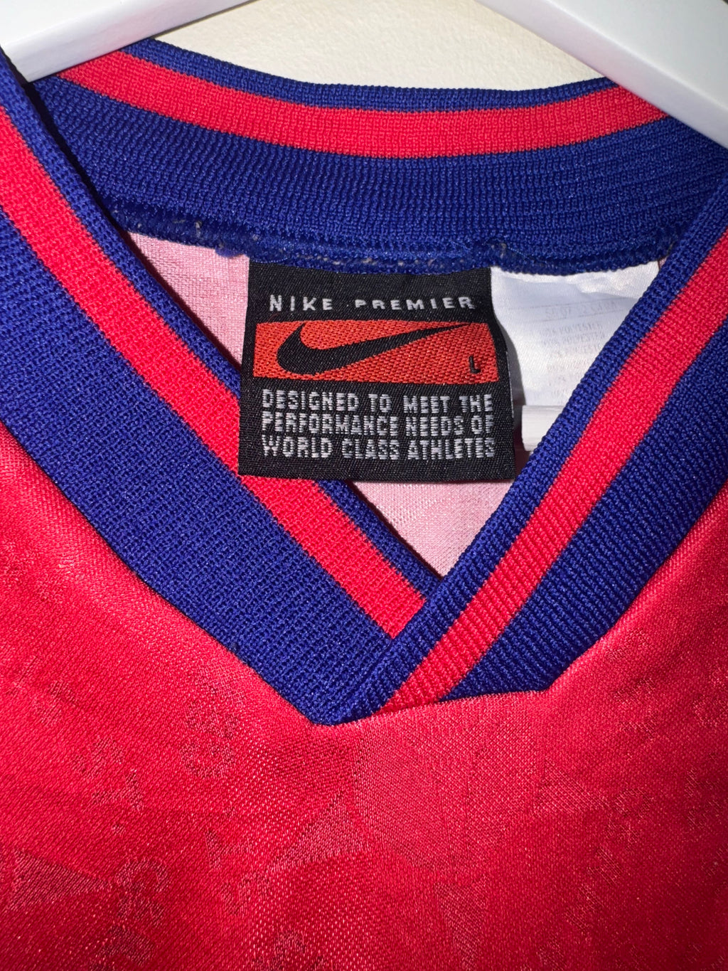 Paris Saint Germain 1995/96 Home Football Shirt L (8/10)