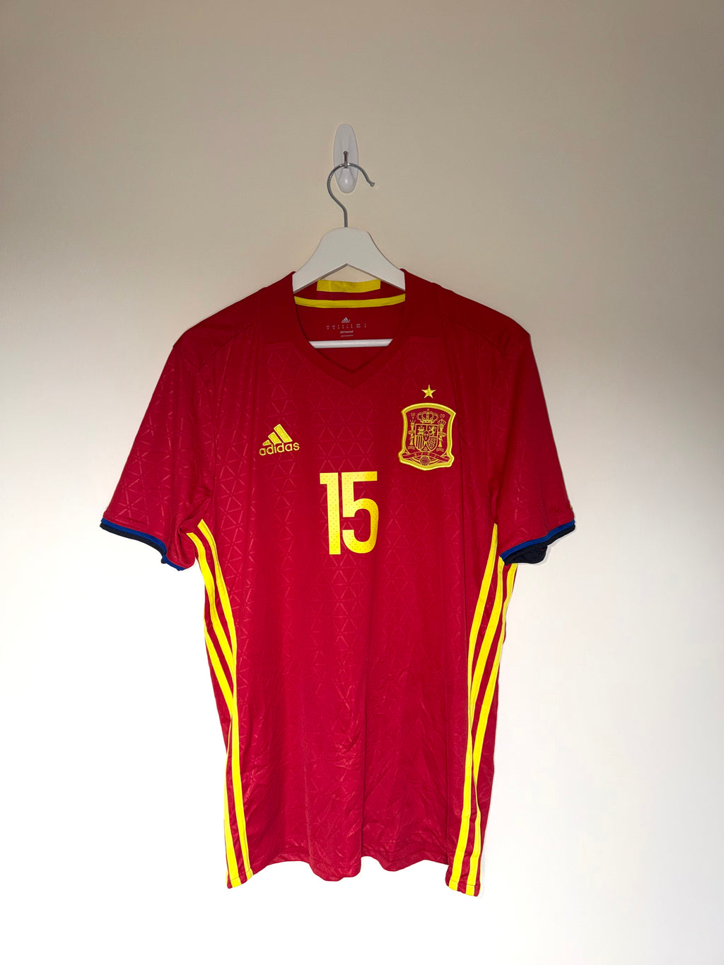 Spain 2016 Home Shirt *RAMOS* M (9.5/10)