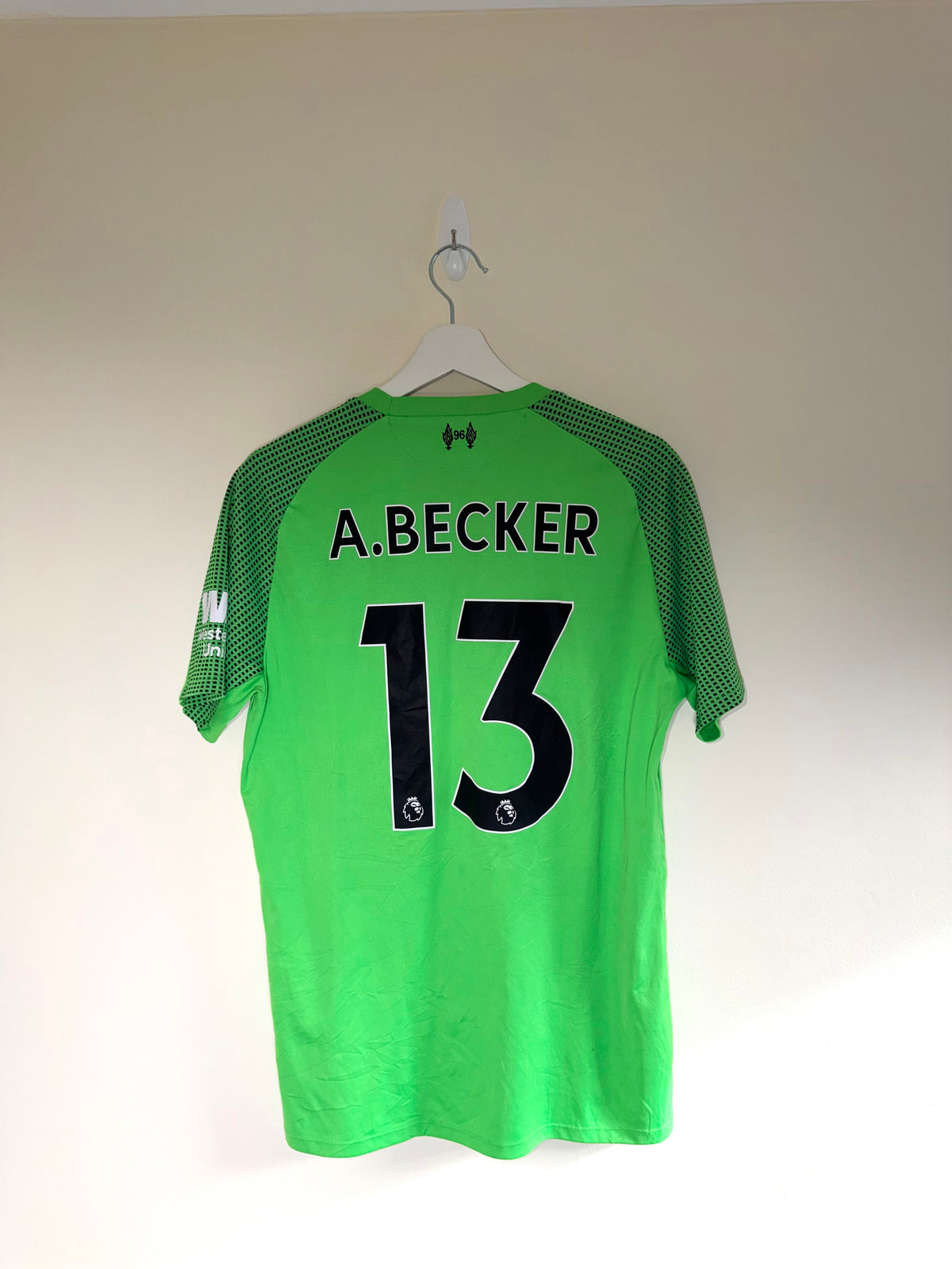 Liverpool 2018/19 Goalkeeper Shirt *A.BECKER* S (8/10)