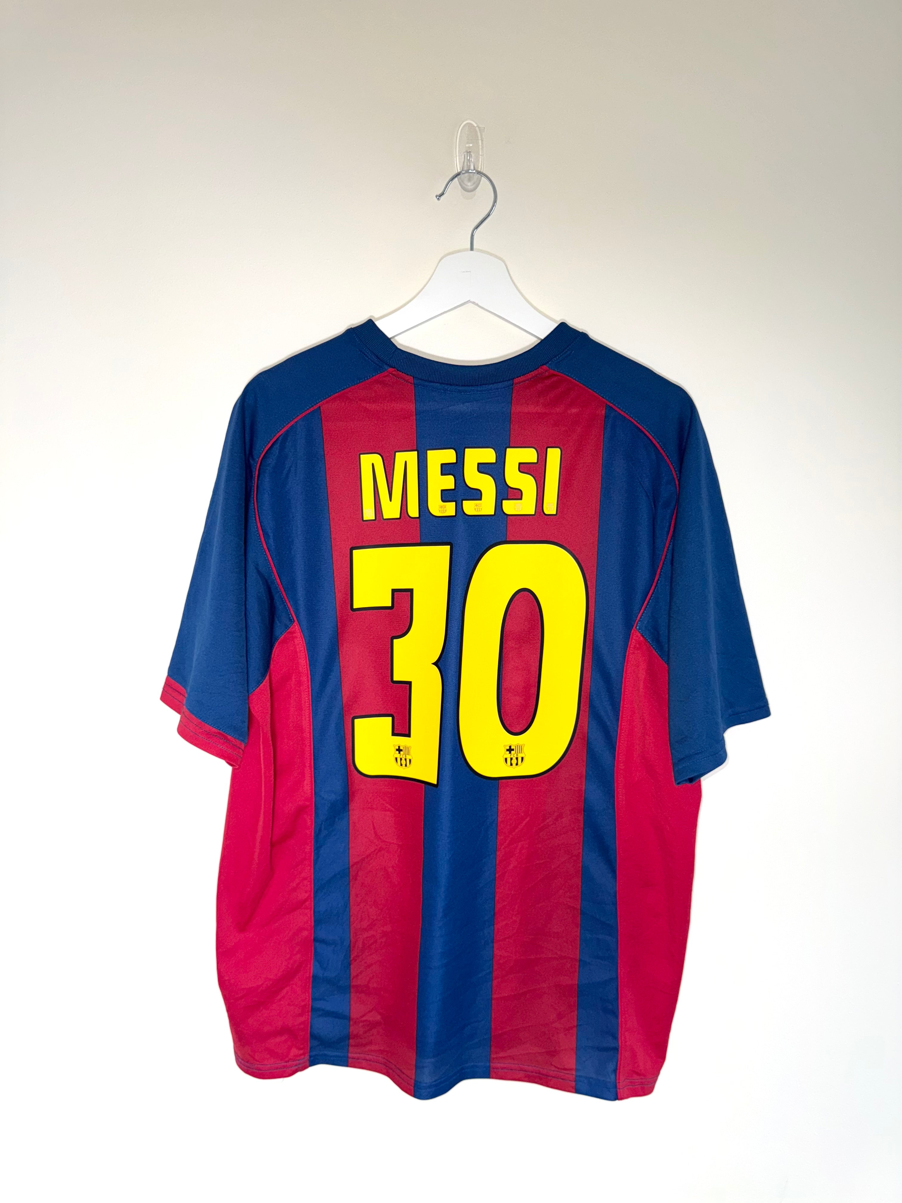 Barcelona 2004/05 Home Shirt *MESSI* XL (9/10)