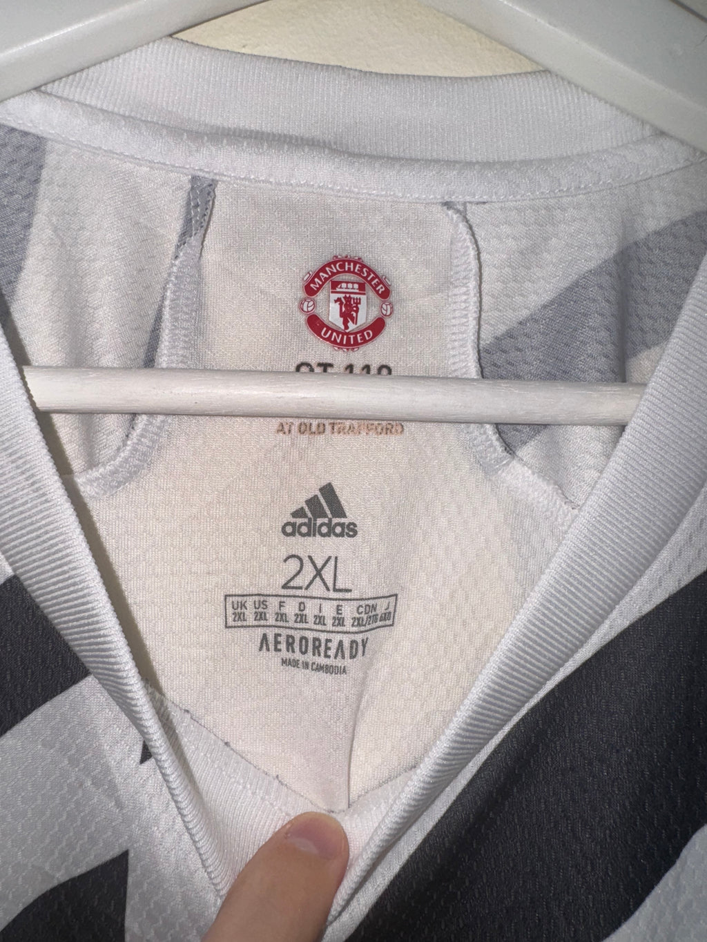Manchester United 2020/21 Third Shirt XXL (6/10)
