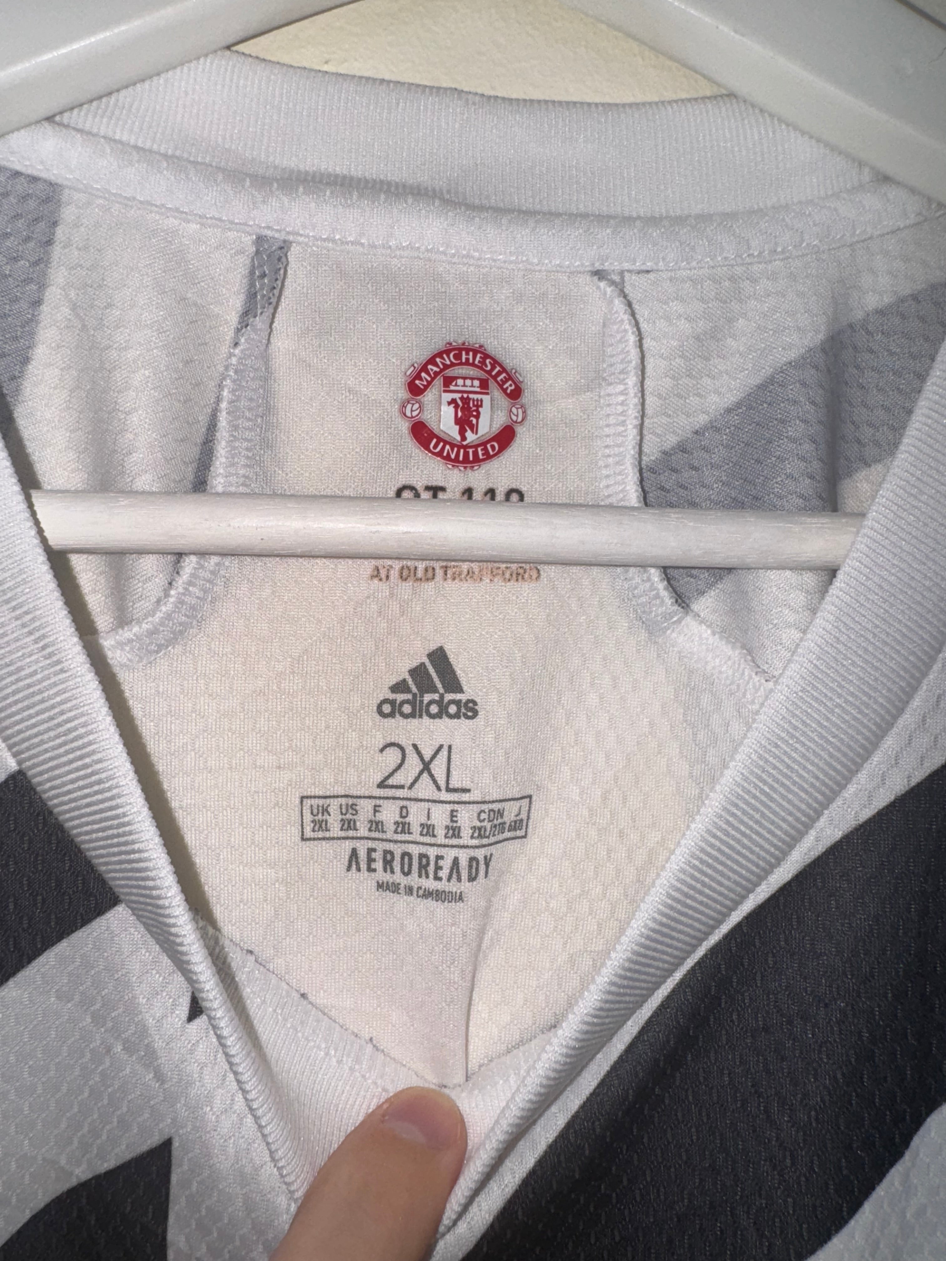 Manchester United 2020/21 Third Shirt XXL (6/10)