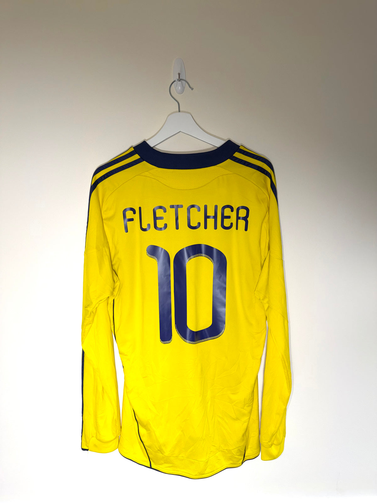 Scotland 2010/11 Away Shirt *FLETCHER* L/S L