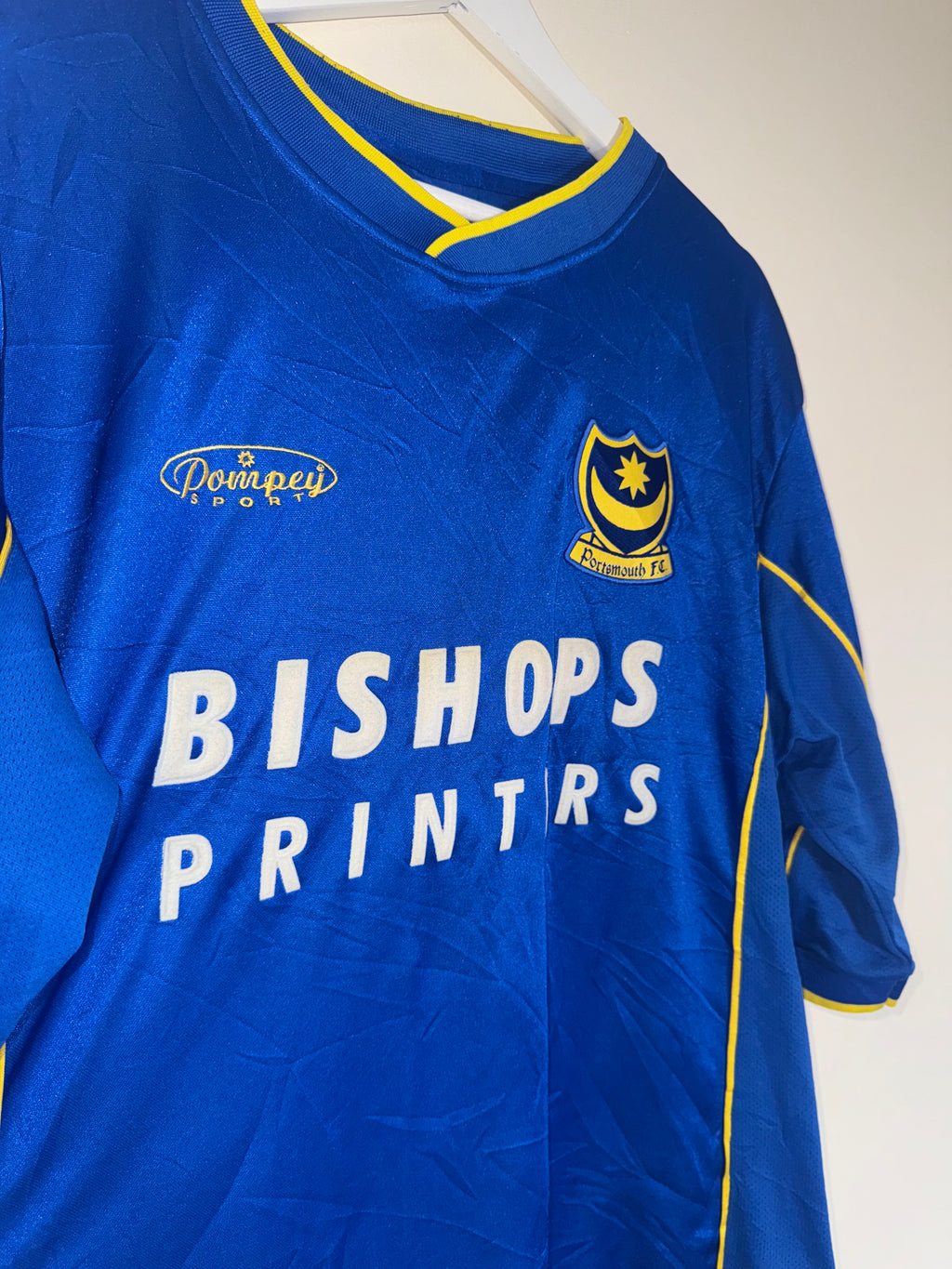 Portsmouth 2000/02 Home Shirt L (8.5/10)