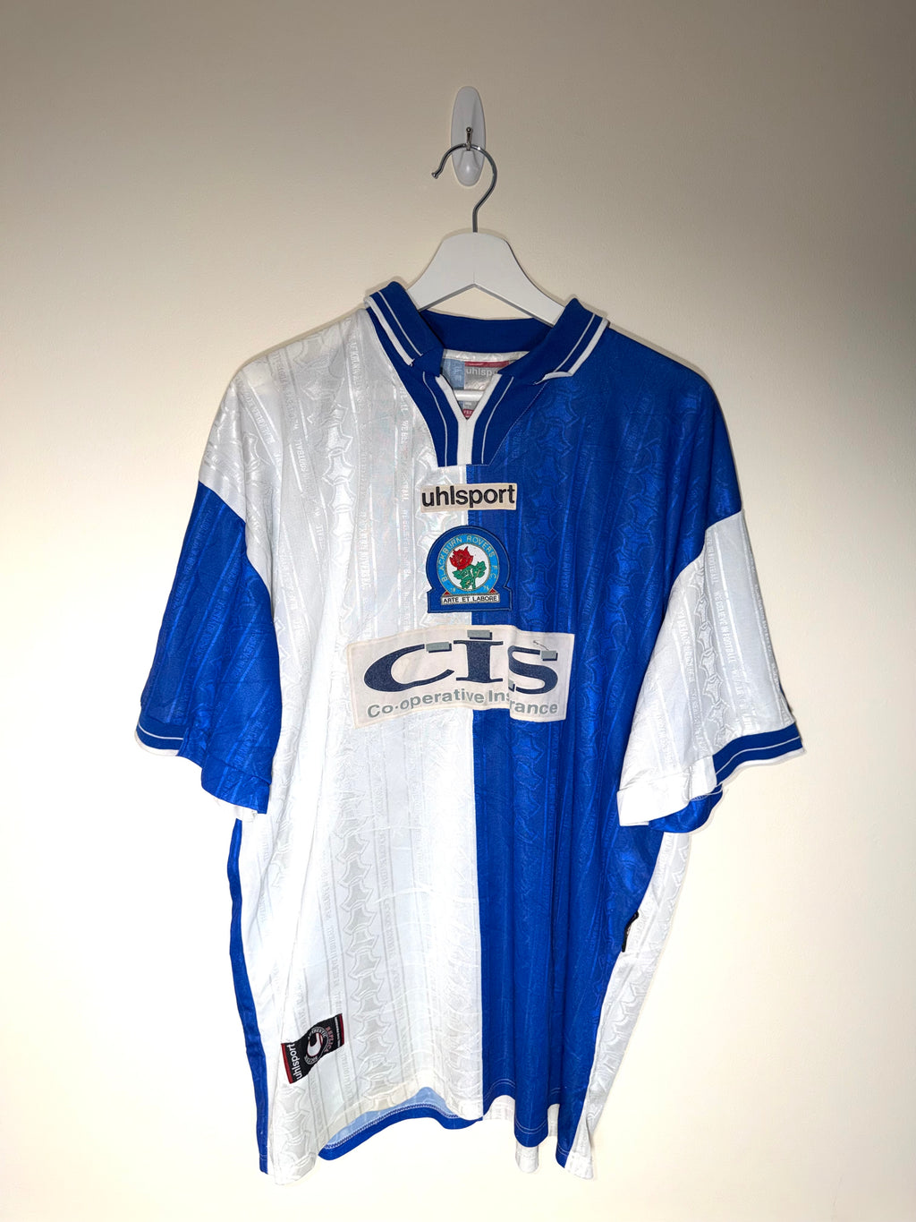 Blackburn Rovers 1996/98 Home Shirt XL (7.5/10)
