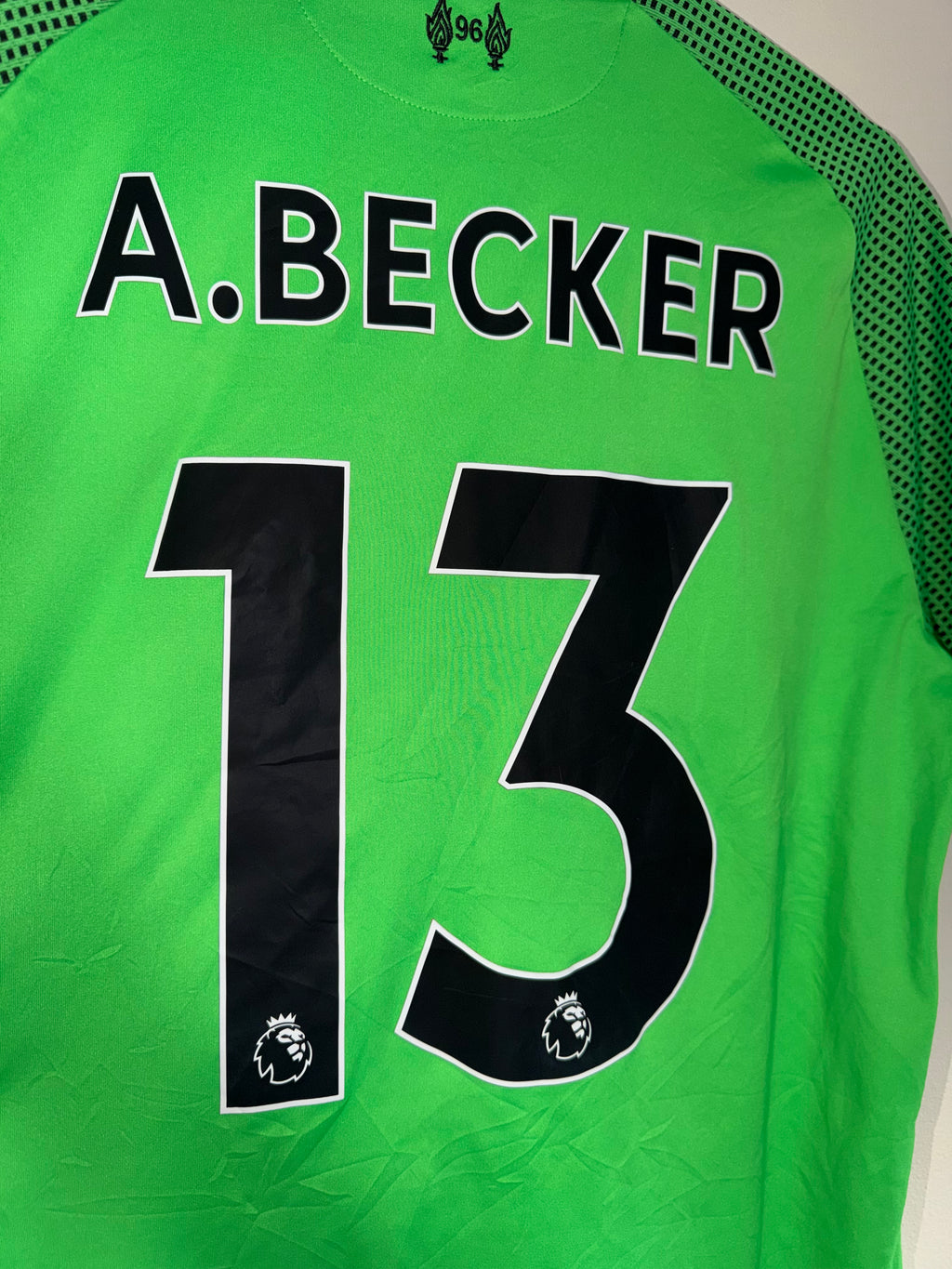 Liverpool 2018/19 Goalkeeper Shirt *A.BECKER* S (8/10)