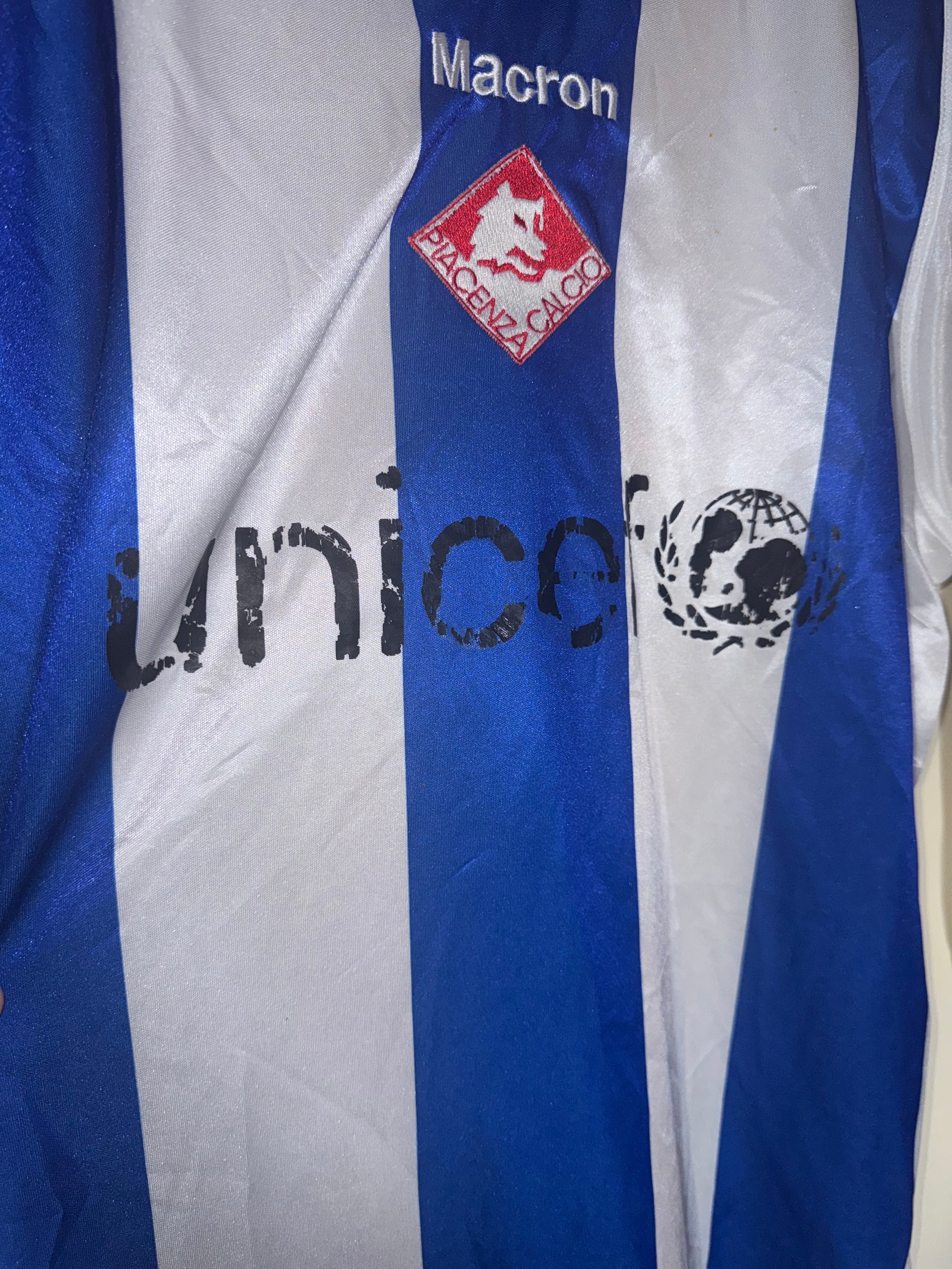 Piacenza Calcio Match Worn Goalkeeper Football Shirt *CASSANO* L (5/10)