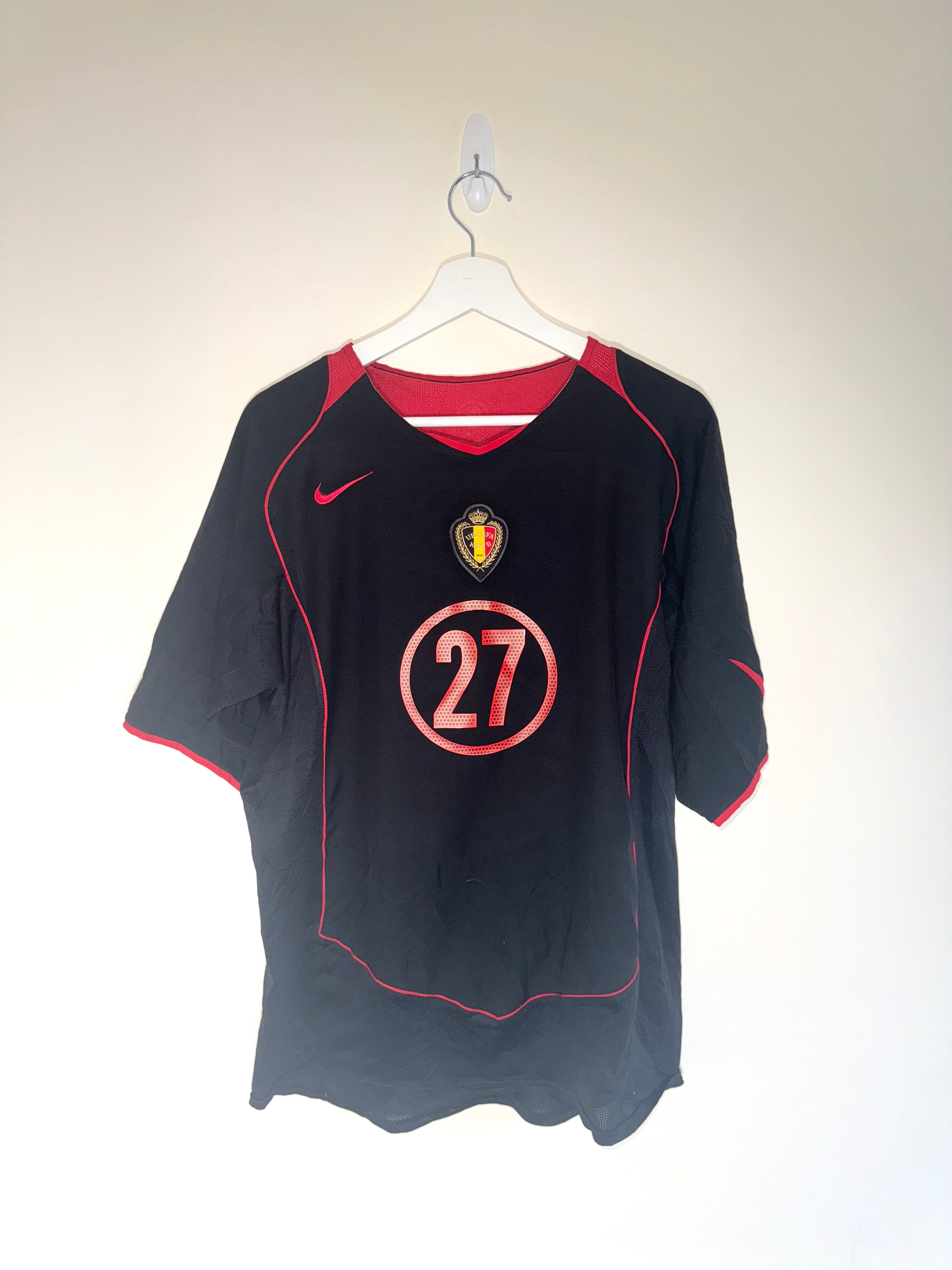 Belgium 2004 Away Shirt *KOMPANY* L (7.5/10)