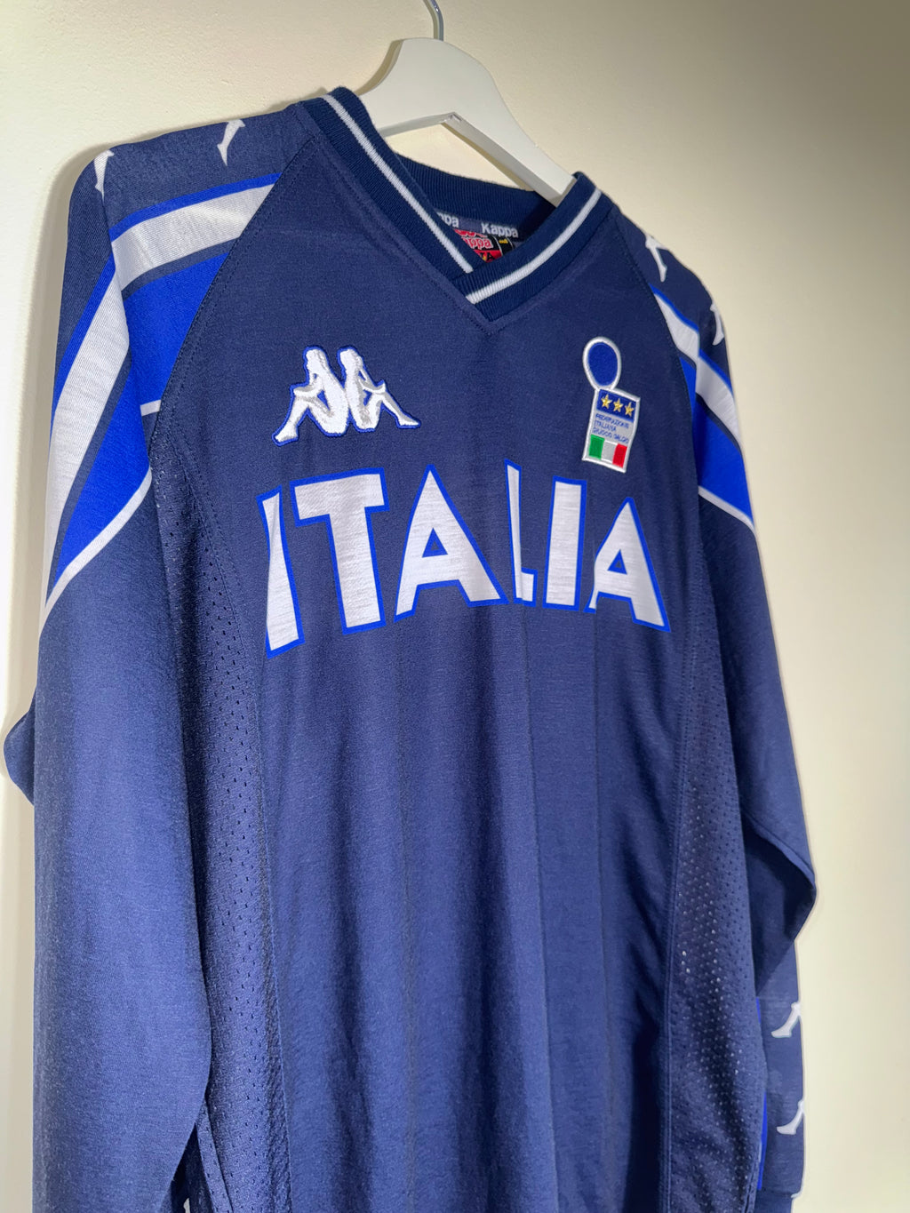 Italy 2000/02 Training Football Shirt L/S L (9/10)