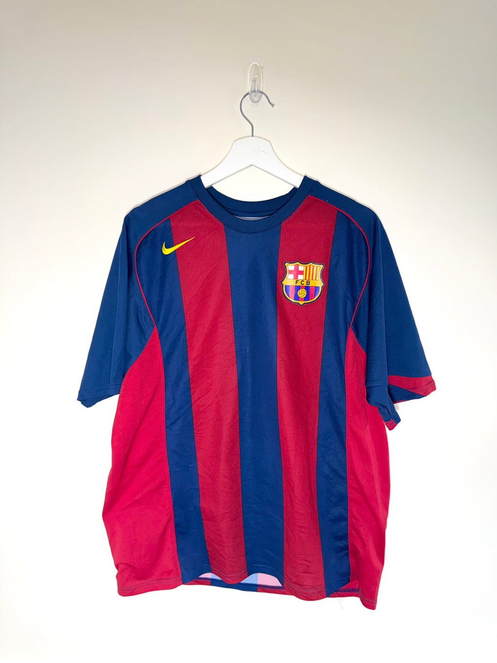 Barcelona 2004/05 Home Shirt *MESSI* XL (9/10)