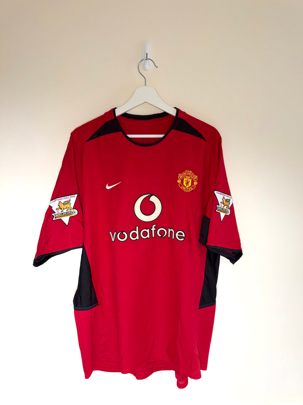 Manchester United 2002/04 Home Shirt *RONALDO* L (7.5/10)