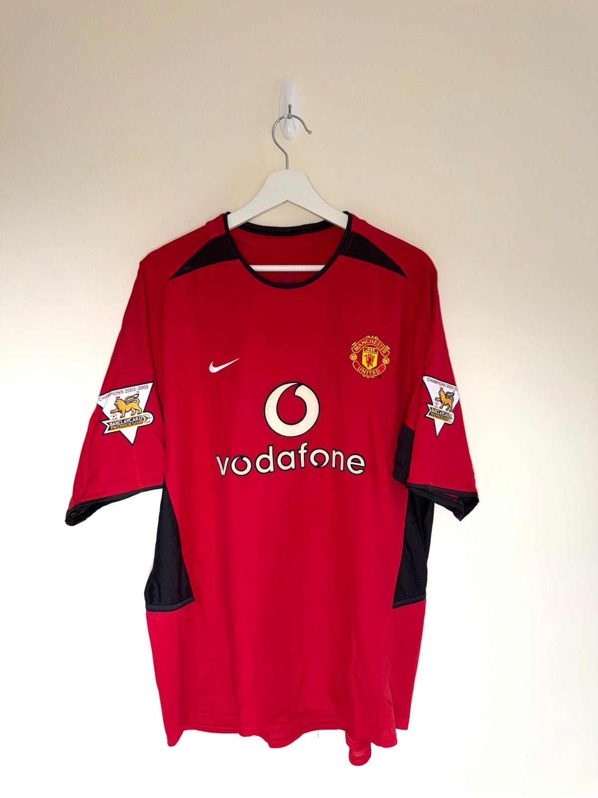 Manchester United 2002/04 Home Shirt *RONALDO* L (7.5/10)