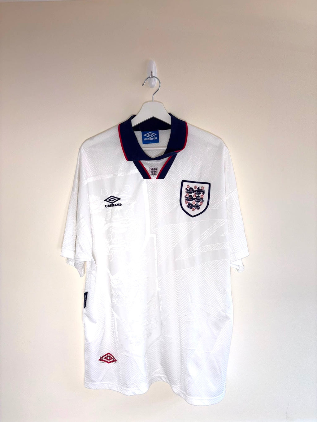 England 1994/96 Home Shirt XL (8/10)