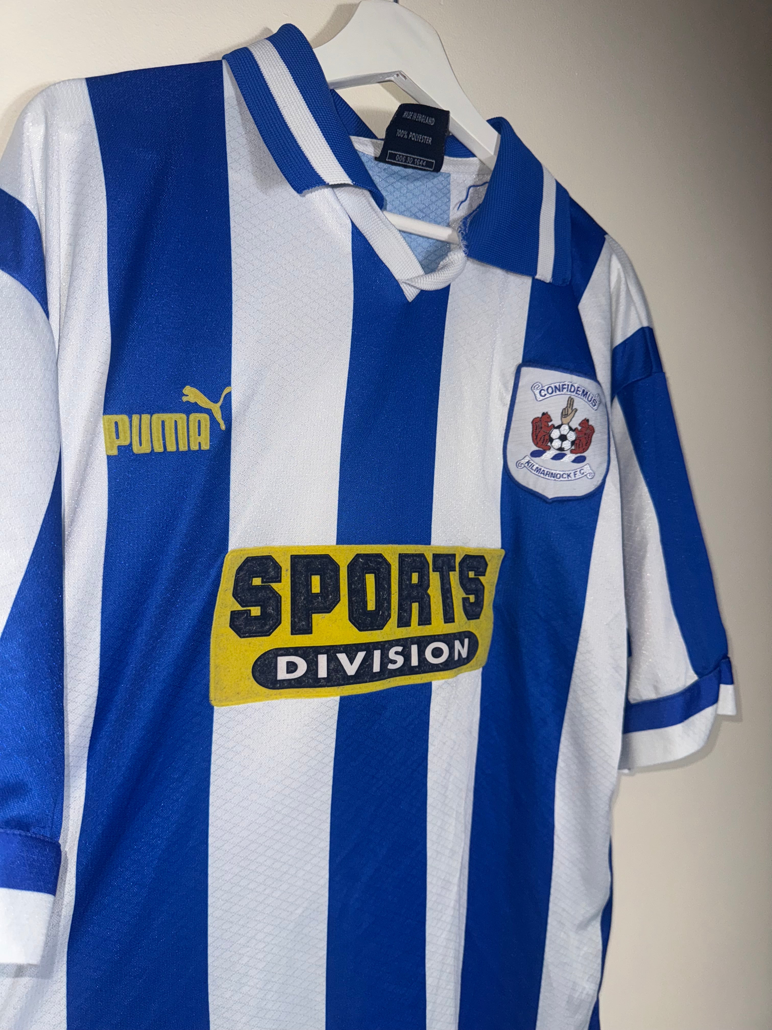 Kilmarnock 1998/99 Home Shirt L (9/10)