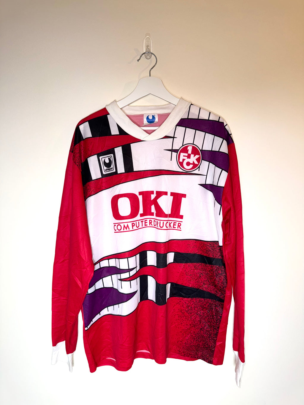 FC Kaiserslautern 1991/92 Home Football Shirt XL (9/10)