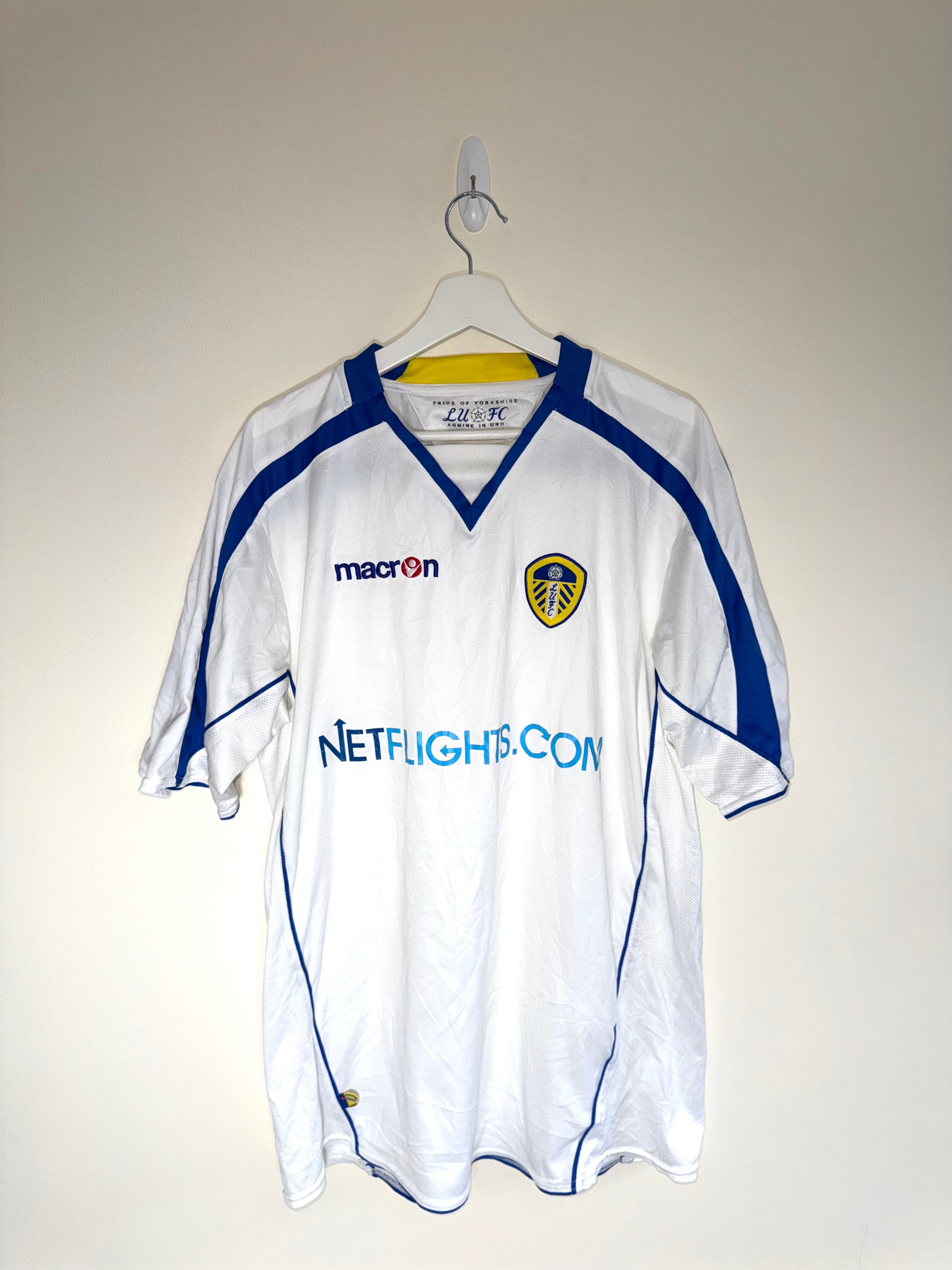 Leeds United 2008/09 Home Shirt XL (7/10)