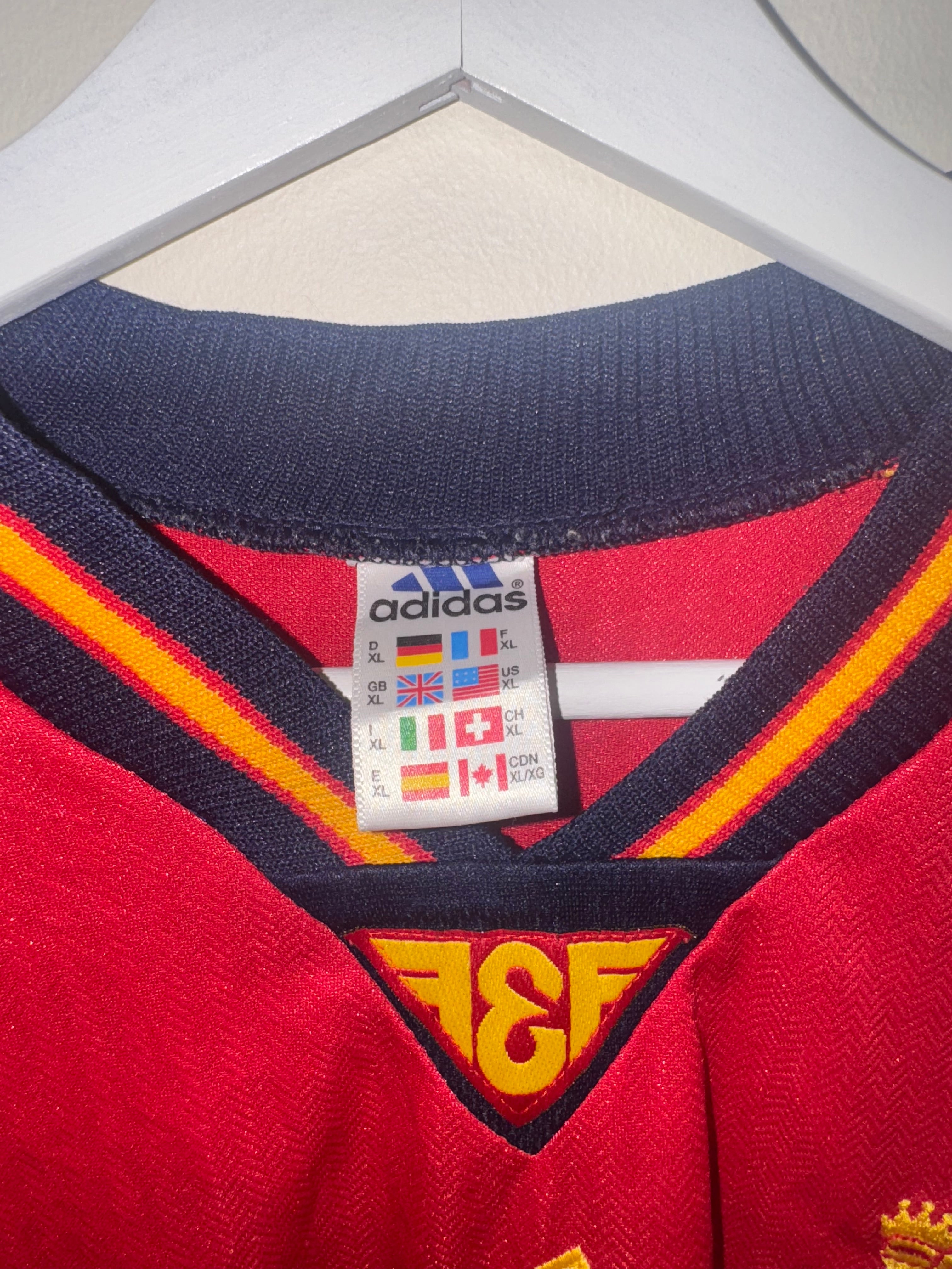 Spain 1998/00 Home Shirt XL (8.5/10)
