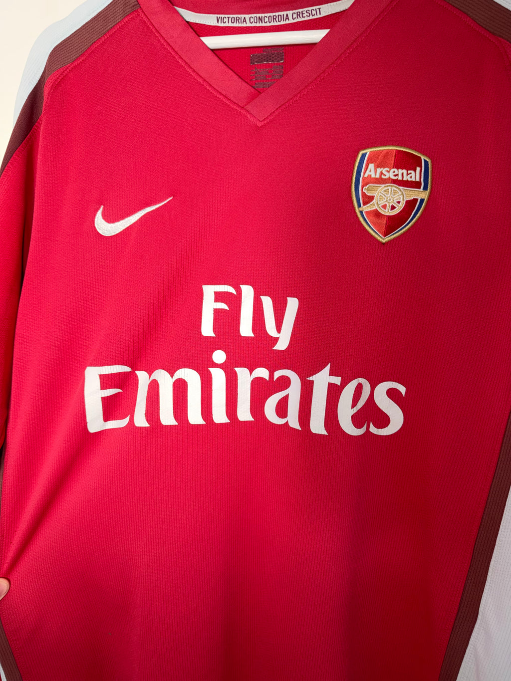 Arsenal 2008/10 Home Shirt L/S L (6.5/10)