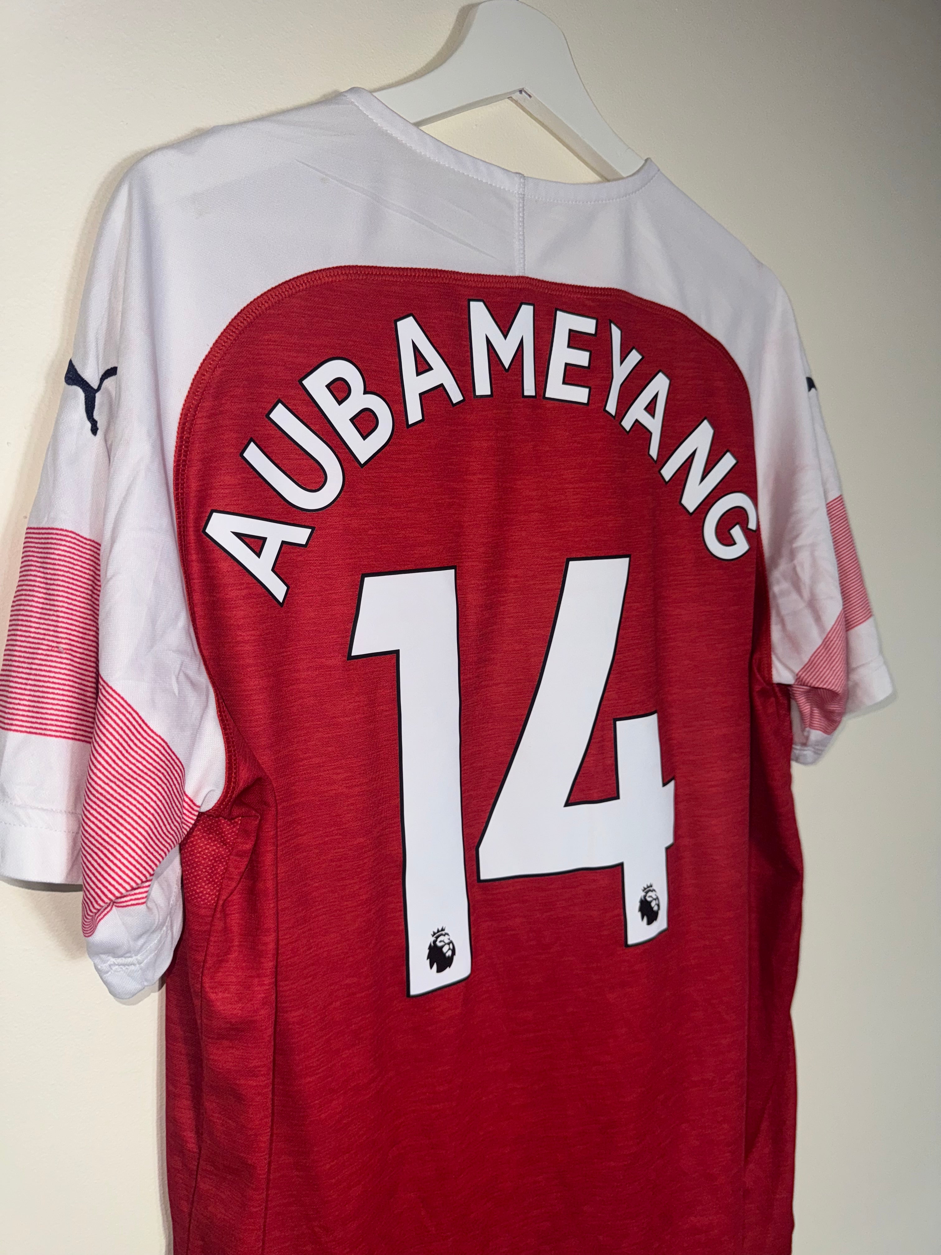 Arsenal 2018/19 Home Shirt *AUBAMEYANG* XL
