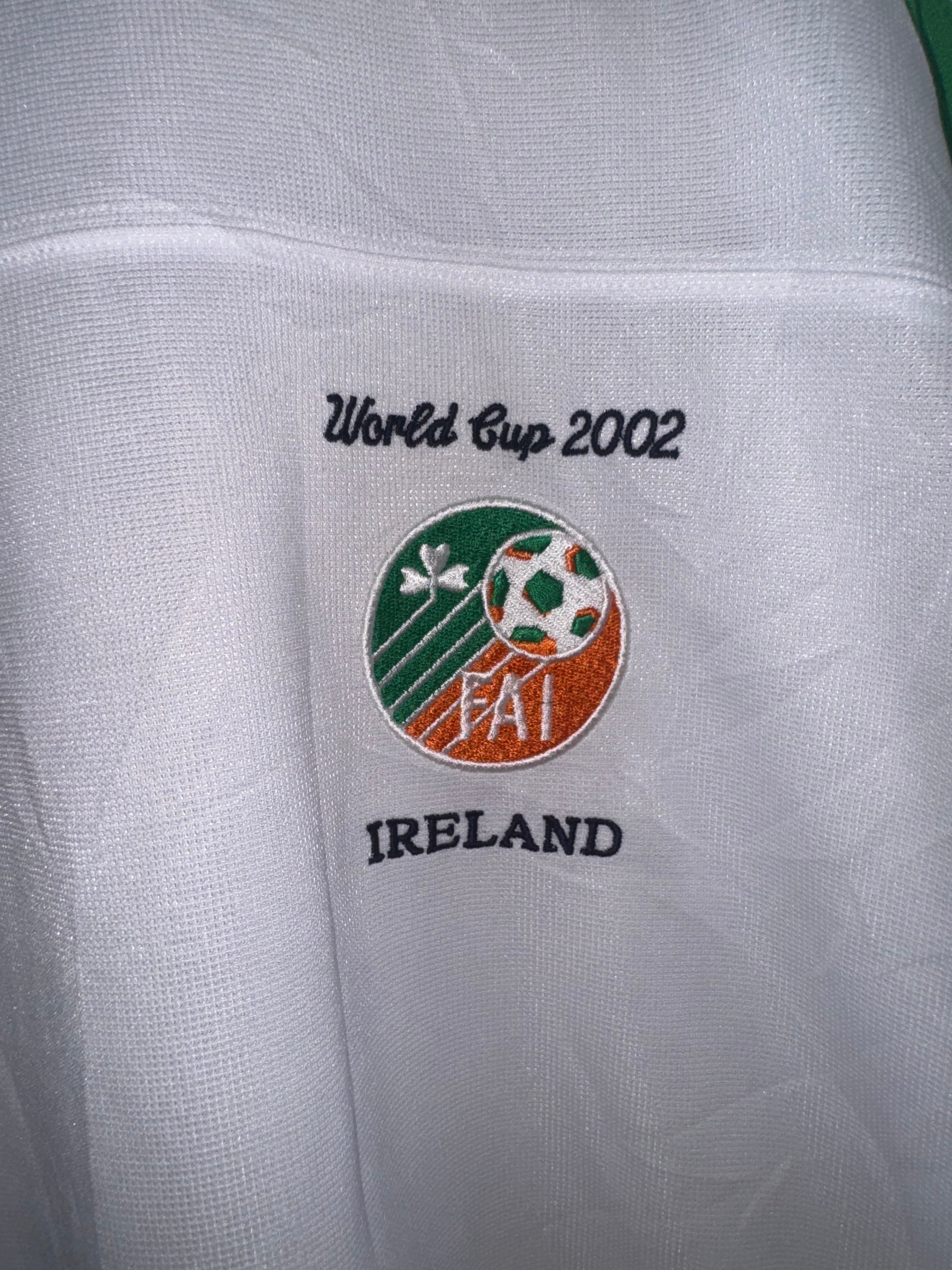 Ireland 2002 World Cup Training Shirt L (9.5/10)