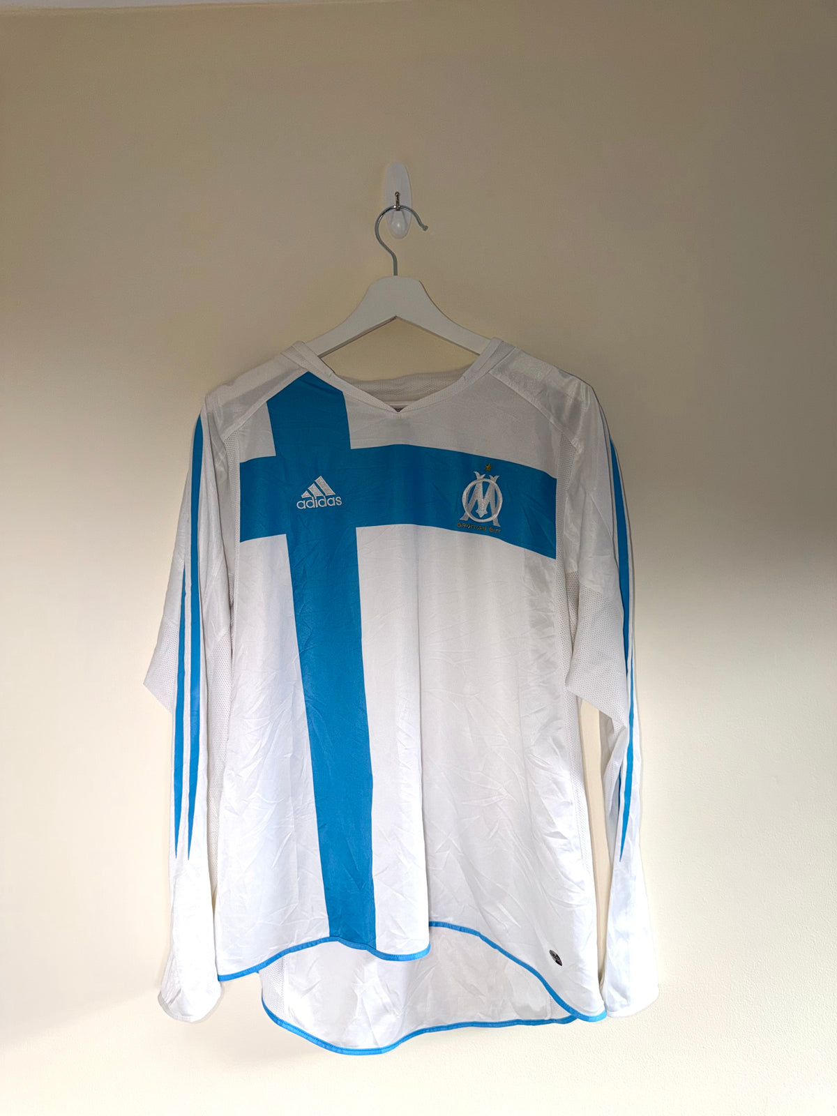 Marseille 2004/05 Home Shirt L/S L (7/10)