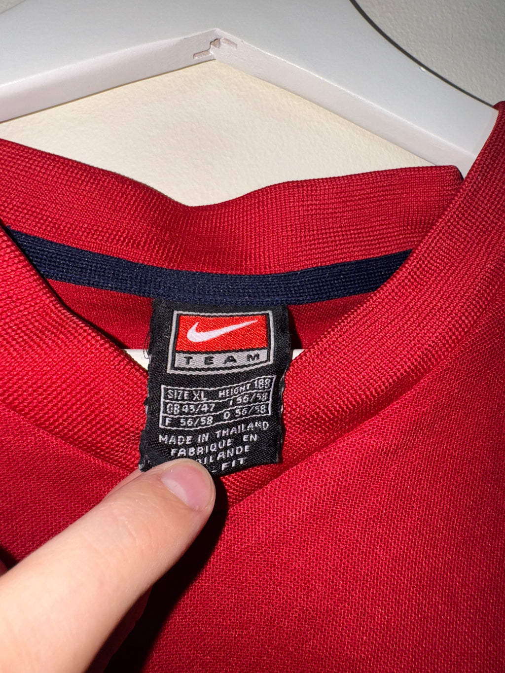 Arsenal 2000/01 Nike Player Issue Training Shirt XL