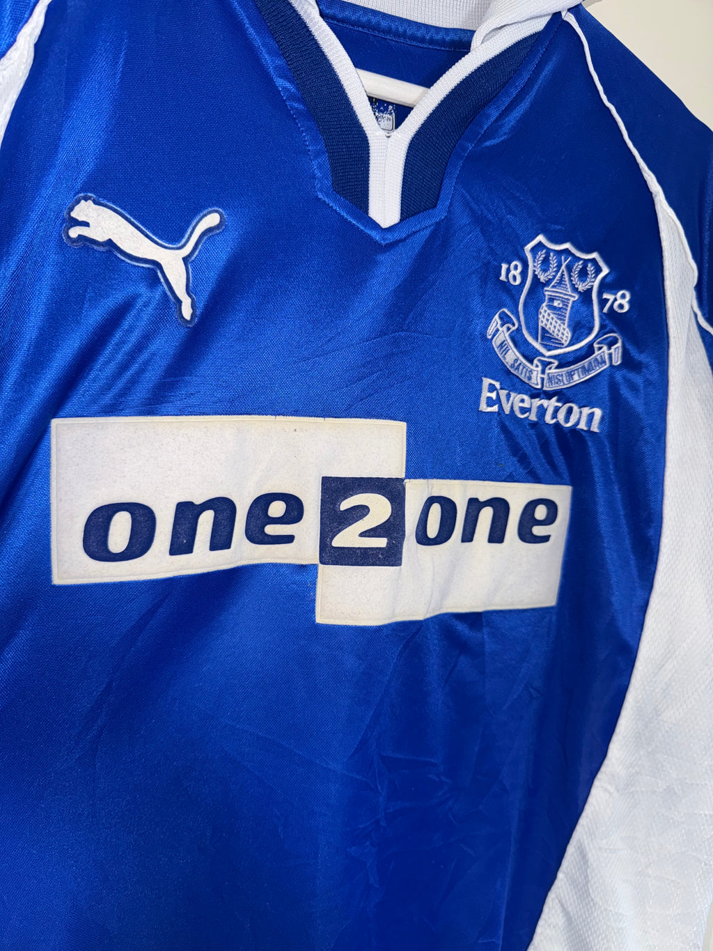 Everton 2000/02 Home Shirt M (8/10)