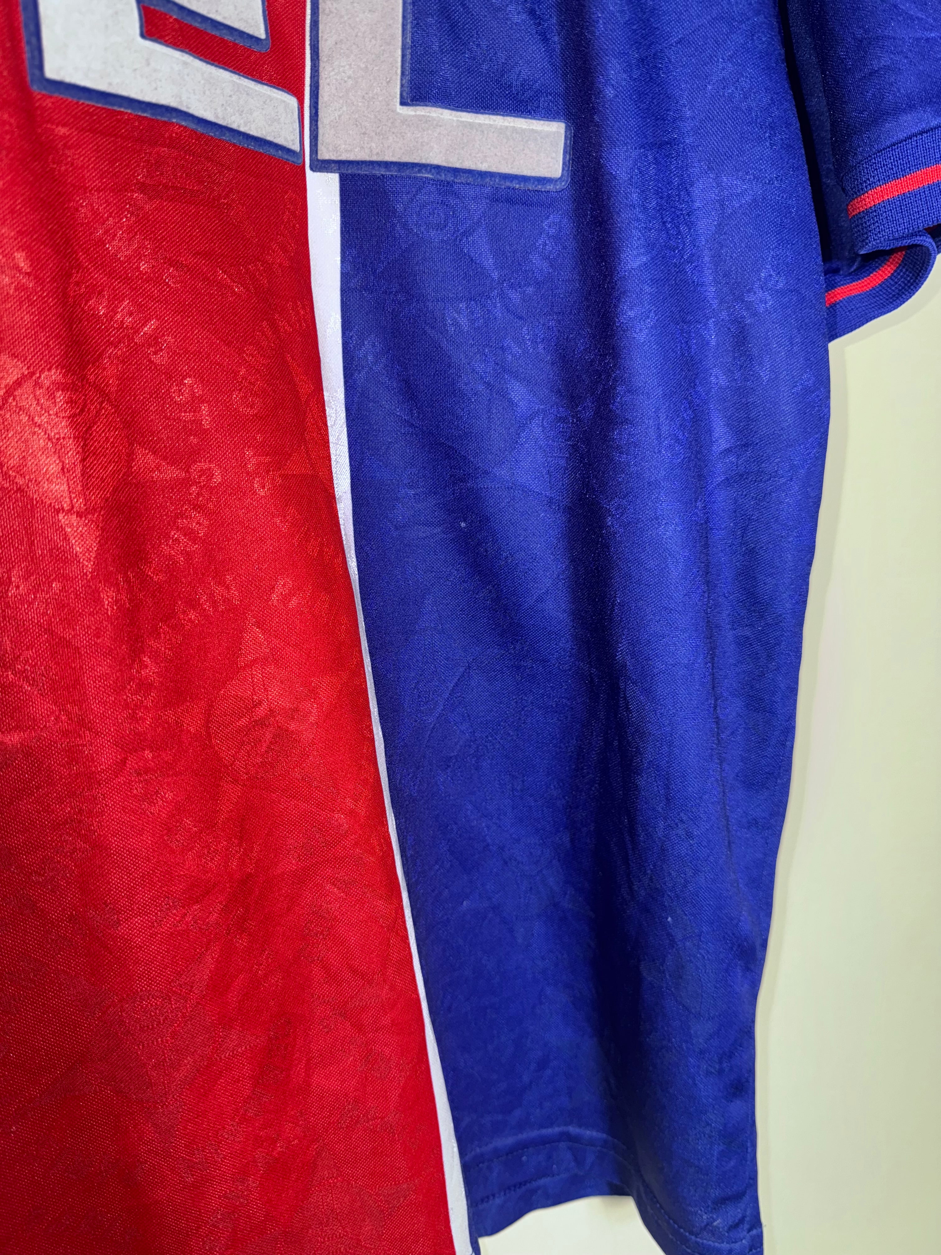 Paris Saint Germain 1995/96 Home Football Shirt L (8/10)