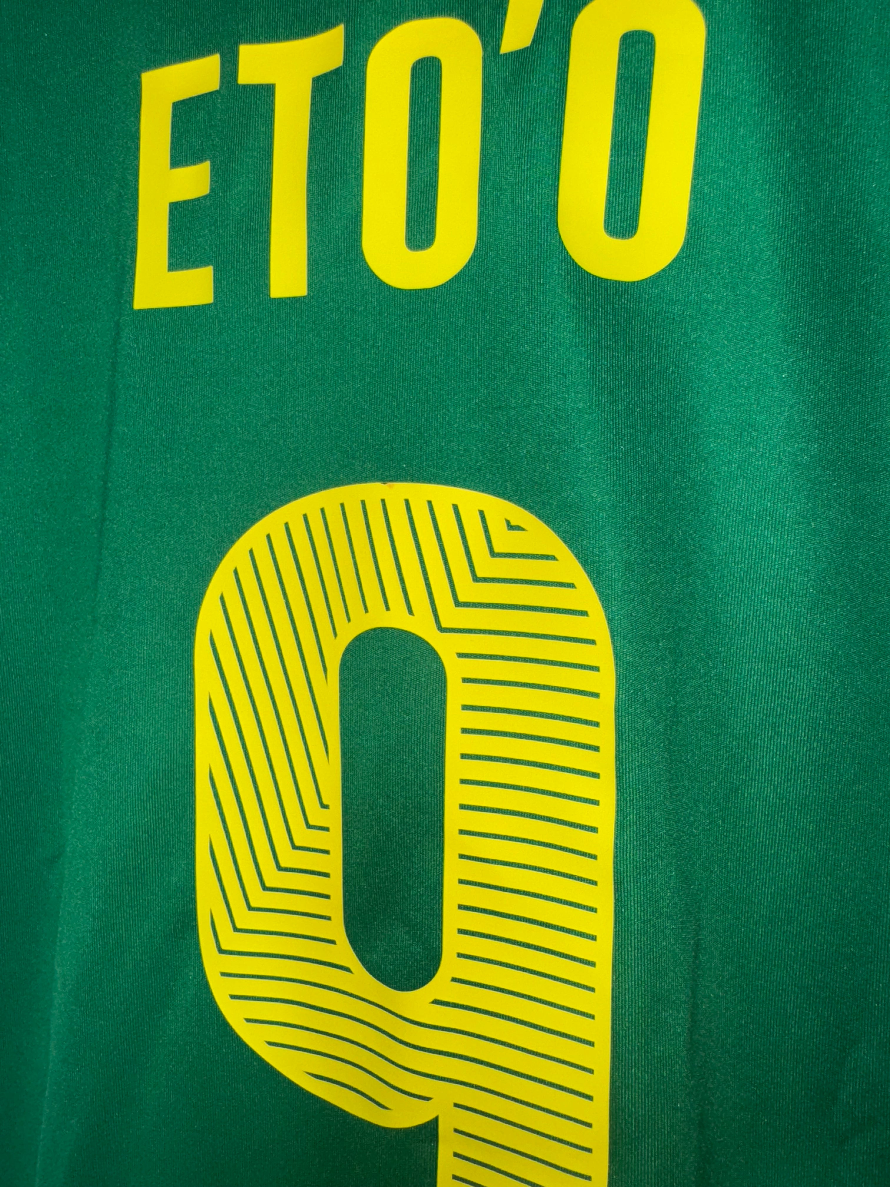 Cameroon 2014/16 Home Football Shirt *ETO’O* S
