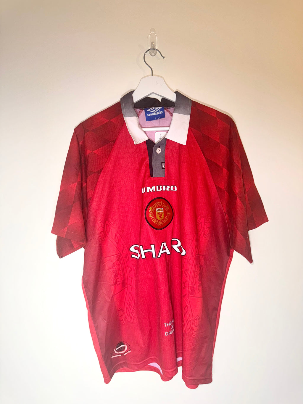 Manchester United 1996/98 Home Shirt Large (8/10)
