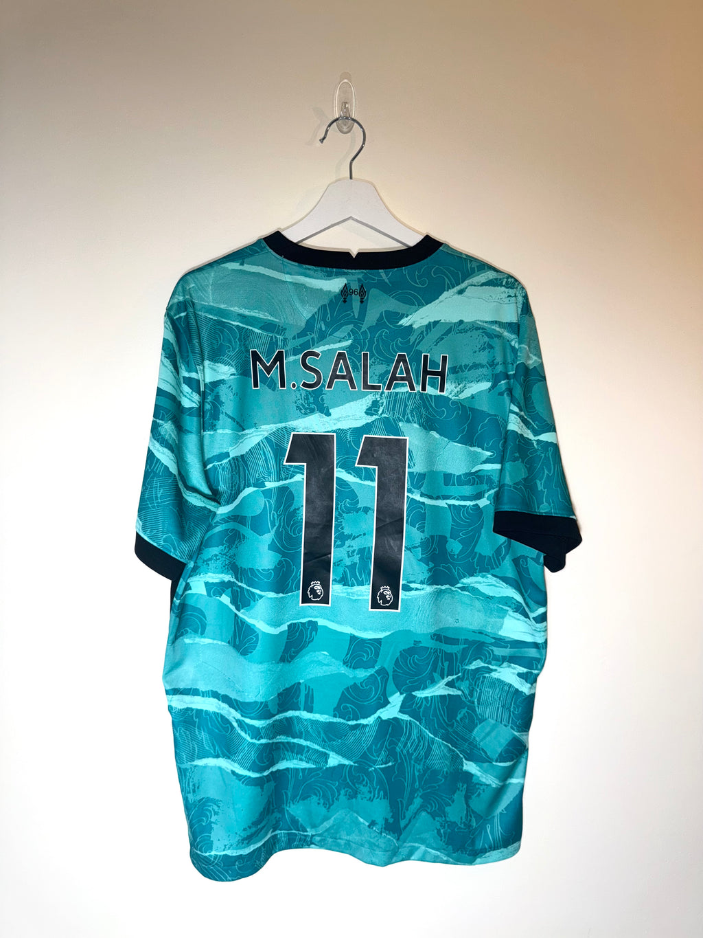 Liverpool FC 2020/21 Away Shirt *SALAH* XL (9/10)