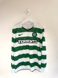 Celtic 2010/11 Home Shirt L/S M (9/10)