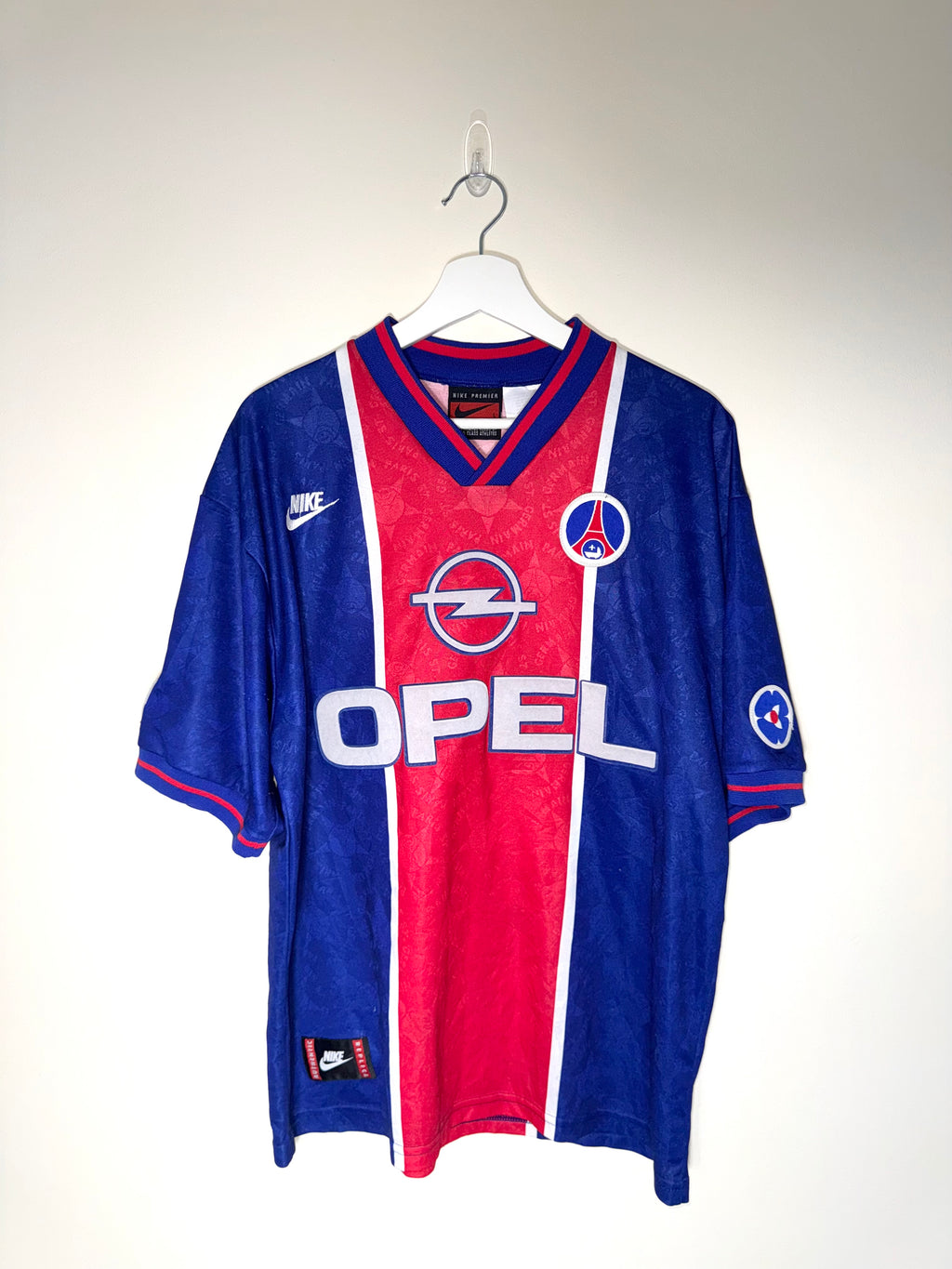 Paris Saint Germain 1995/96 Home Football Shirt L (8/10)