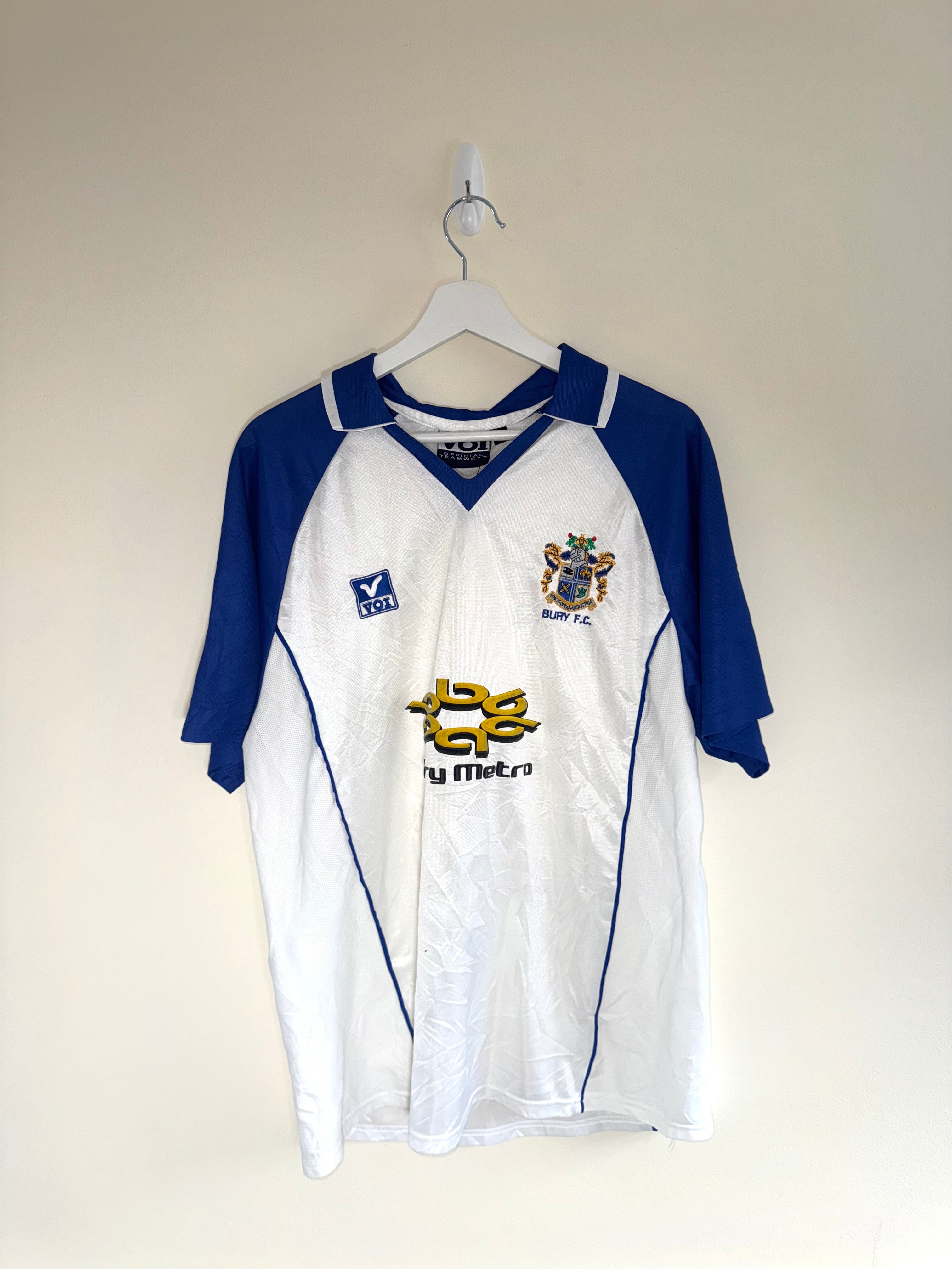 Bury 2002/03 Home Shirt M (8/10)