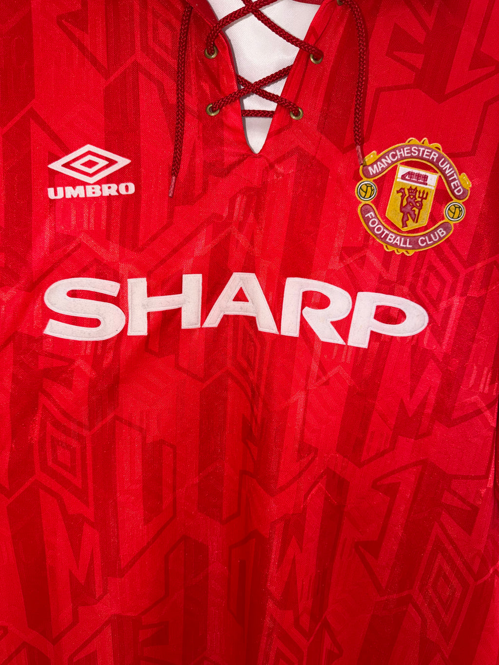Manchester United 1992/94 Home Shirt XL (8/10)