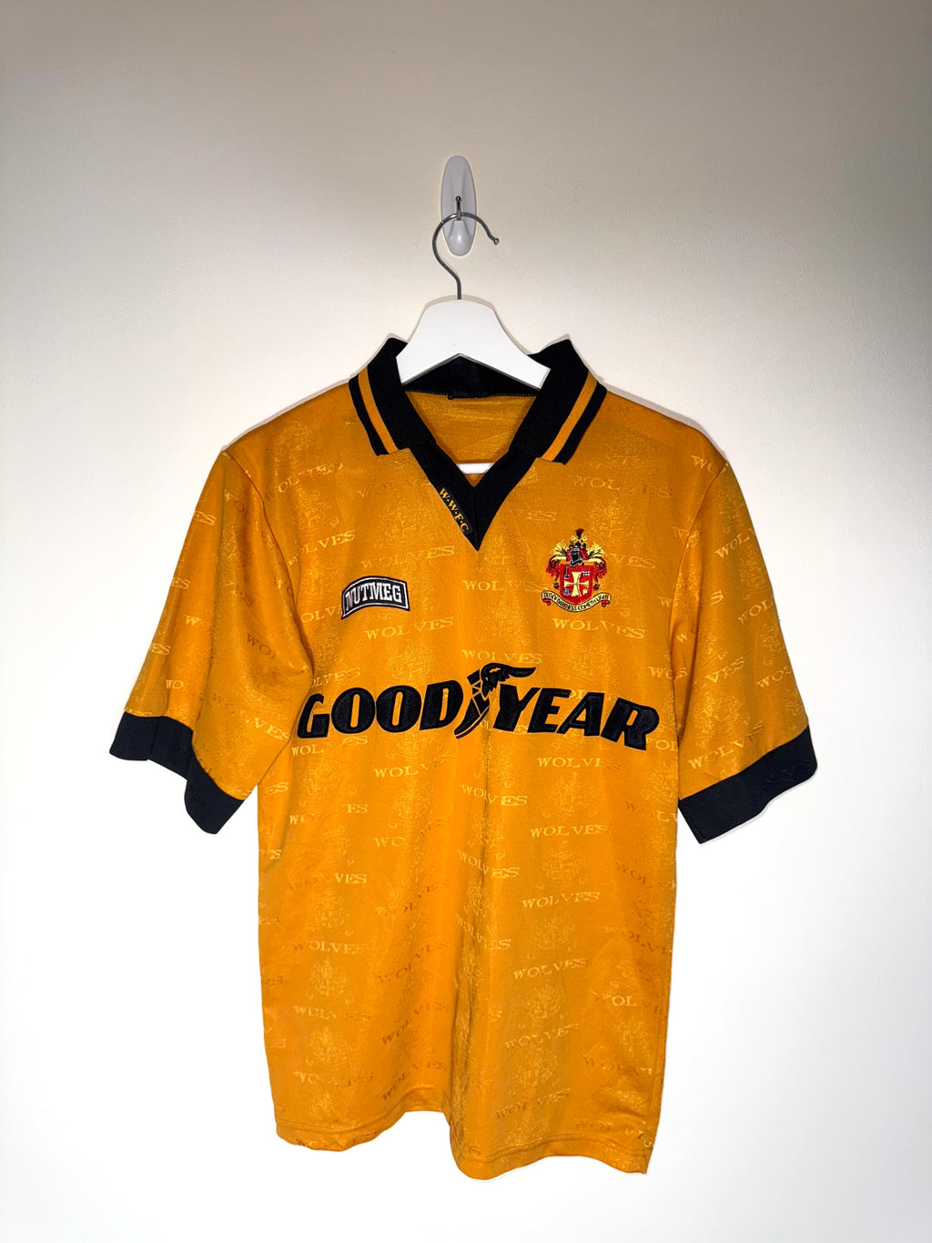 Wolves 1994/96 Home Shirt S (9/10)