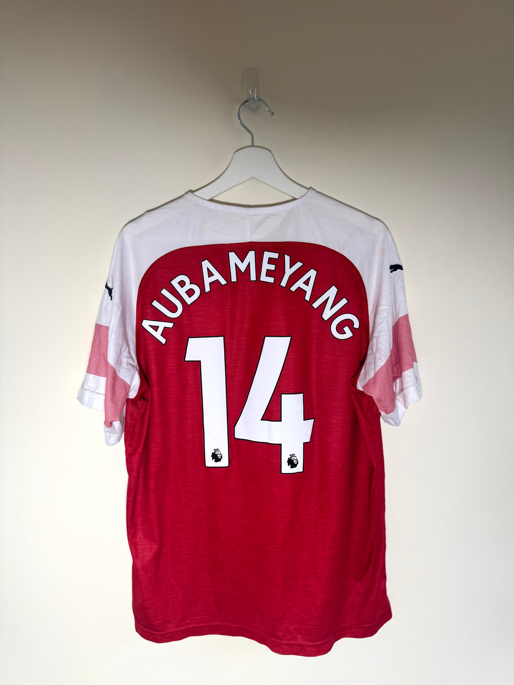 Arsenal 2018/19 Home Shirt *AUBAMEYANG* XL