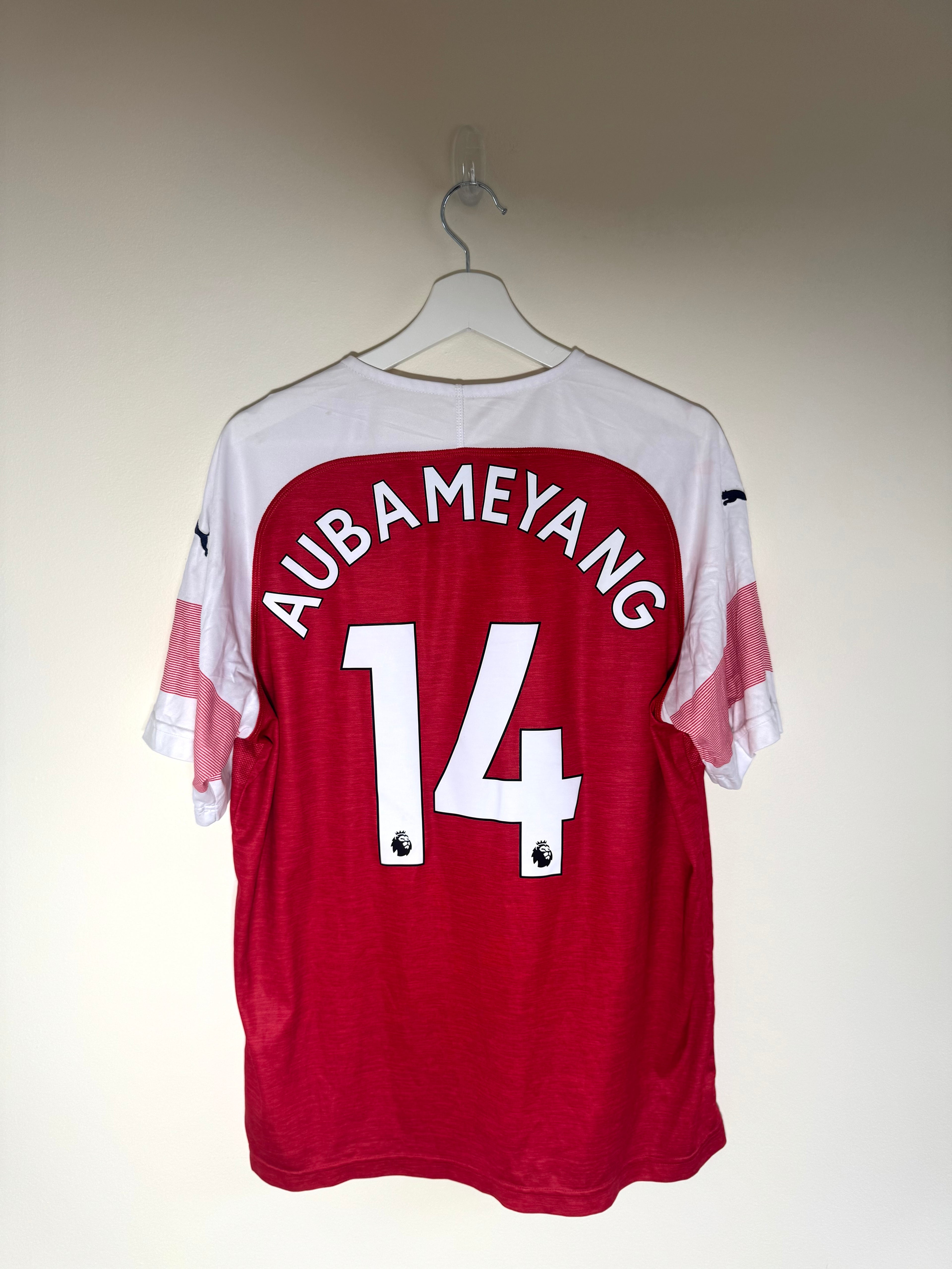 Arsenal 2018/19 Home Shirt *AUBAMEYANG* XL