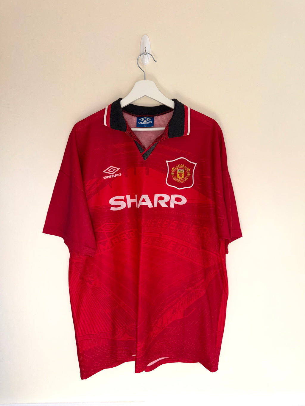 Manchester United 1994/96 Home Shirt XL (9.5/10)
