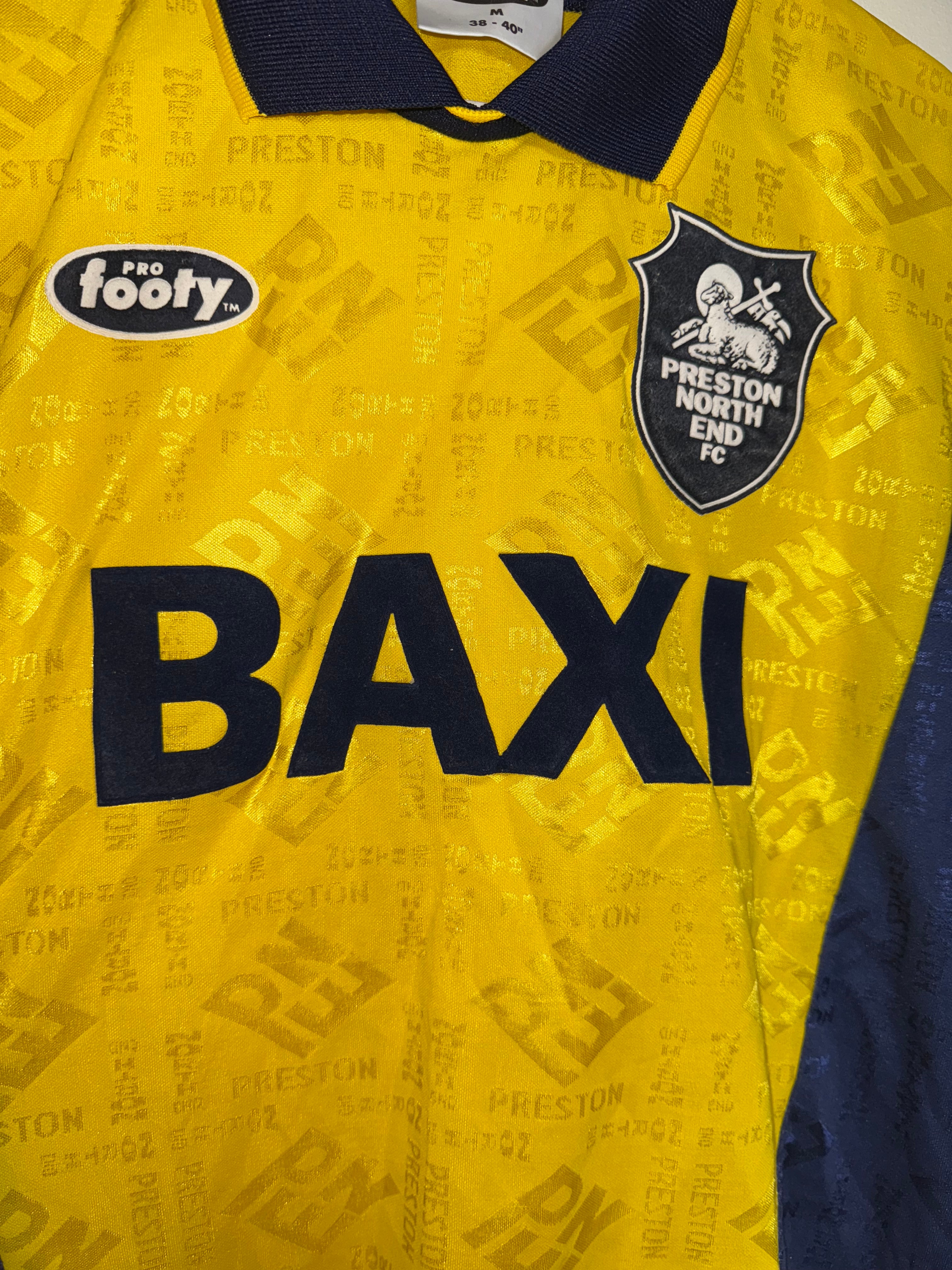 Preston 1995/96 Third Shirt M (9/10)