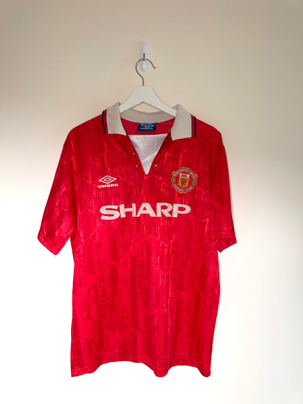 Manchester United 1992/94 Home Shirt L (8/10)