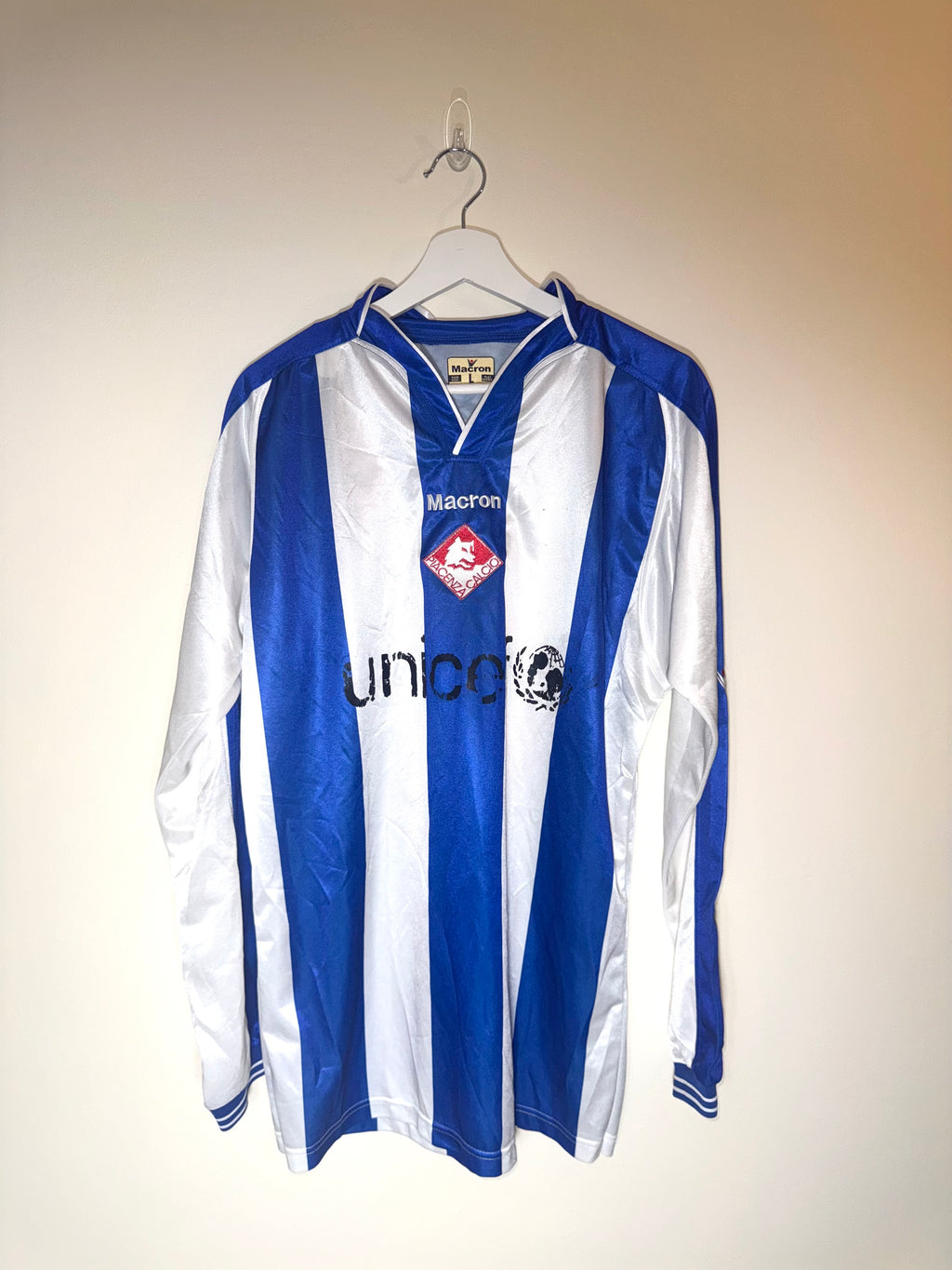 Piacenza Calcio Match Worn Goalkeeper Football Shirt *CASSANO* L (5/10)